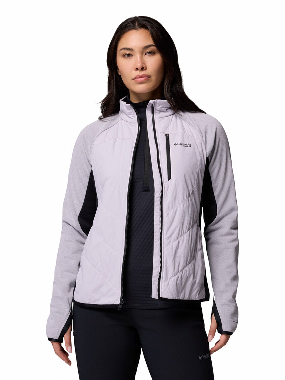 Polar Mujer Arctic Crest Hybrid Morado Columbia