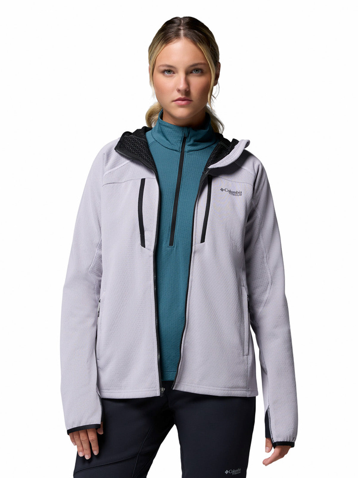 Polar Mujer Arctic Crest Bonded Morado Columbia