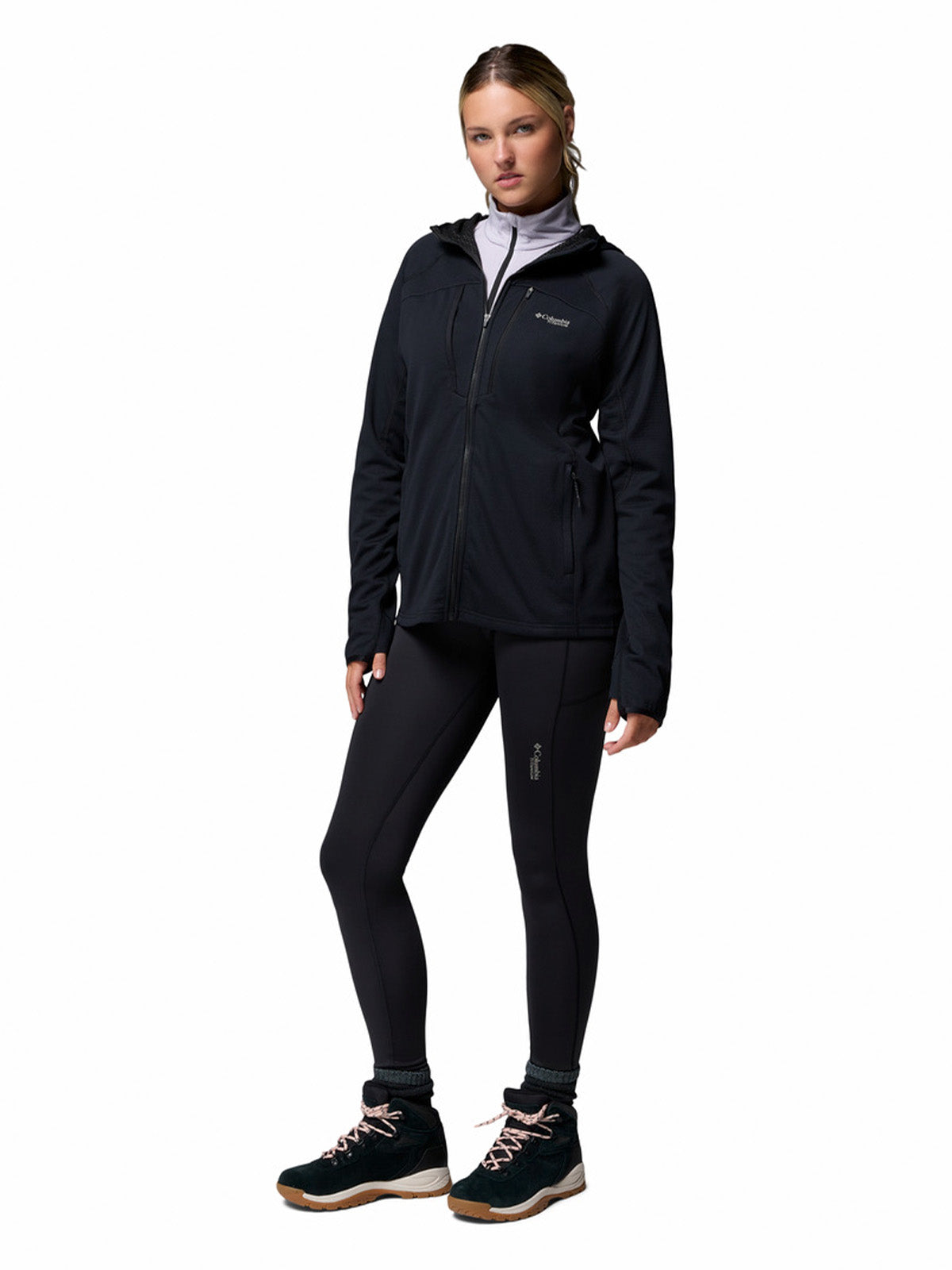 Polar Mujer Arctic Crest Bonded Negro Columbia