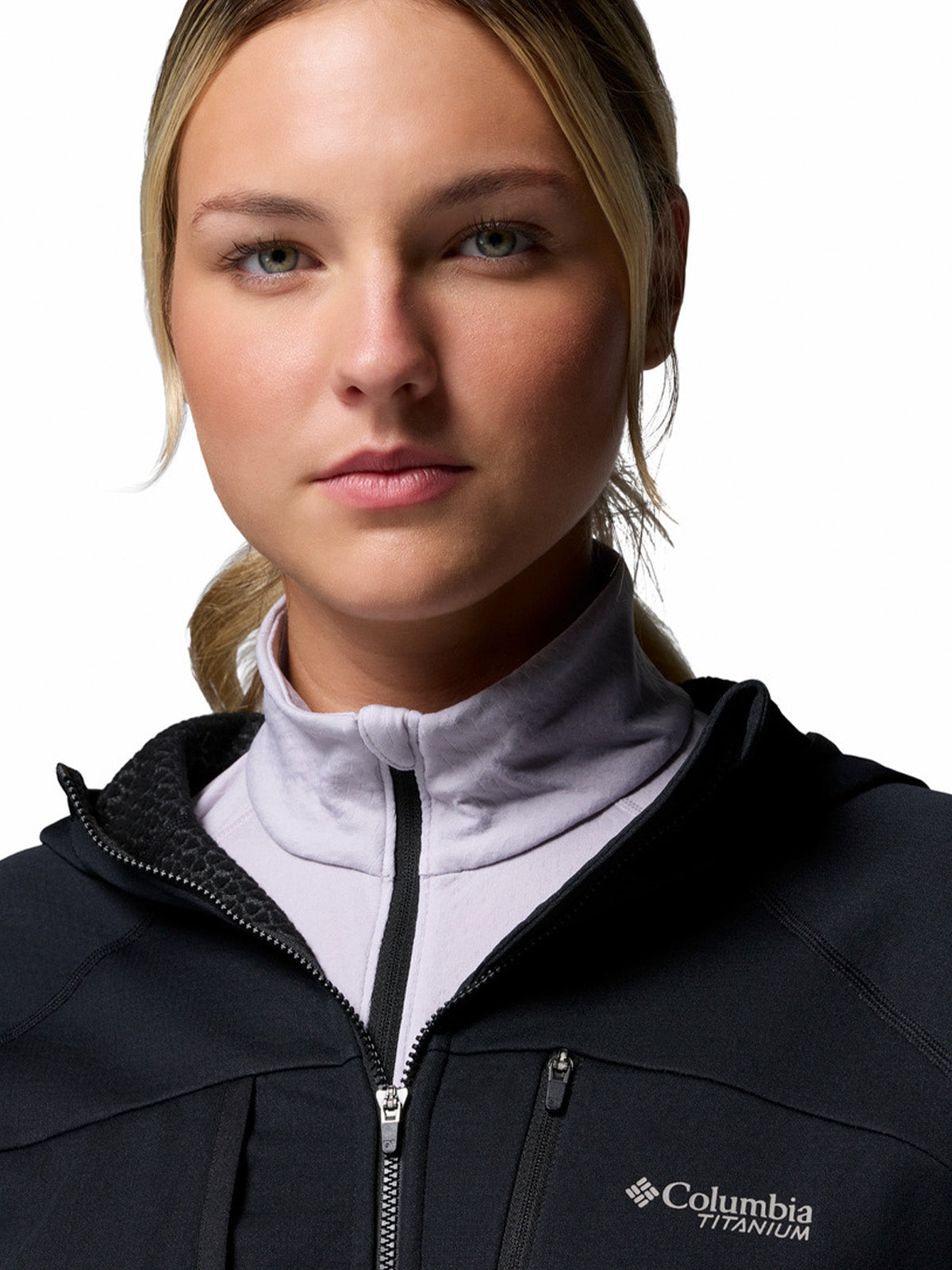 Polar Mujer Arctic Crest Bonded Negro Columbia