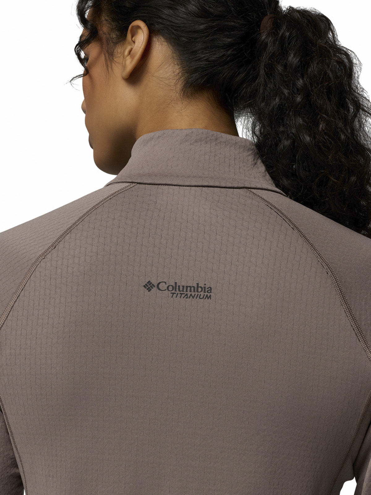 Polar Mujer Driventure Half Zip Gris Columbia
