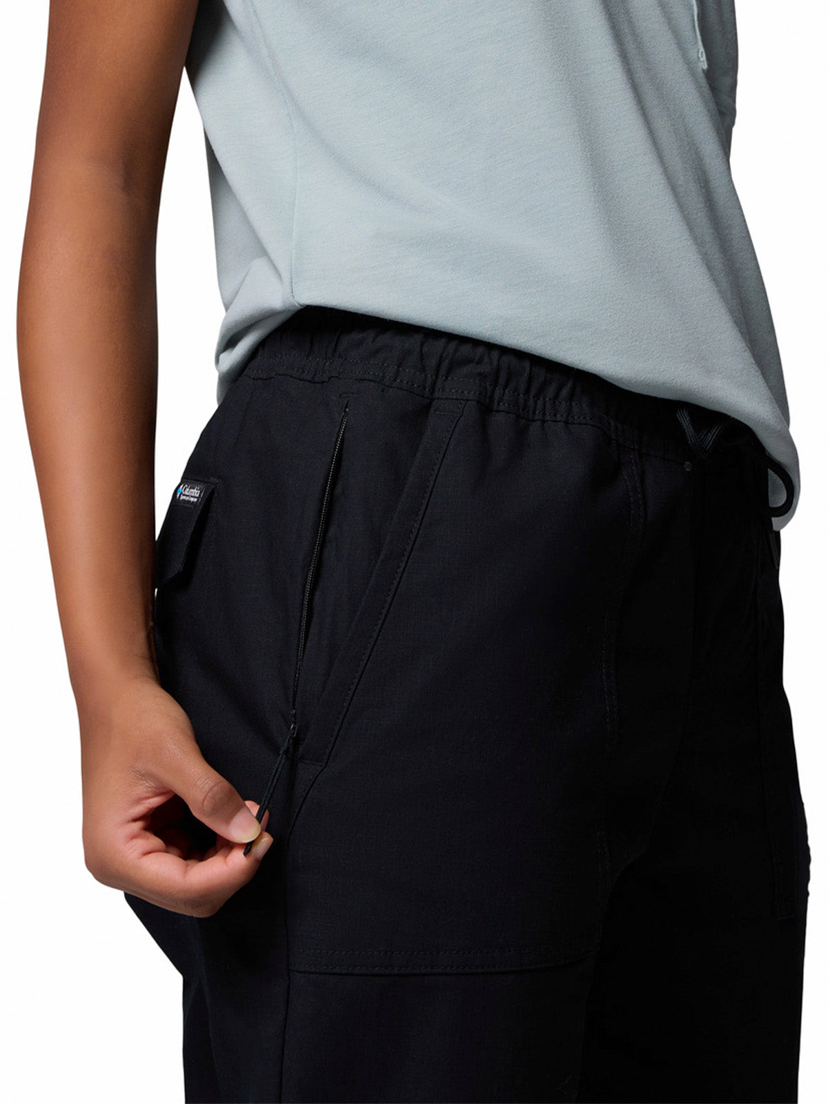 Short Mujer ROC Ripstop Negro Columbia