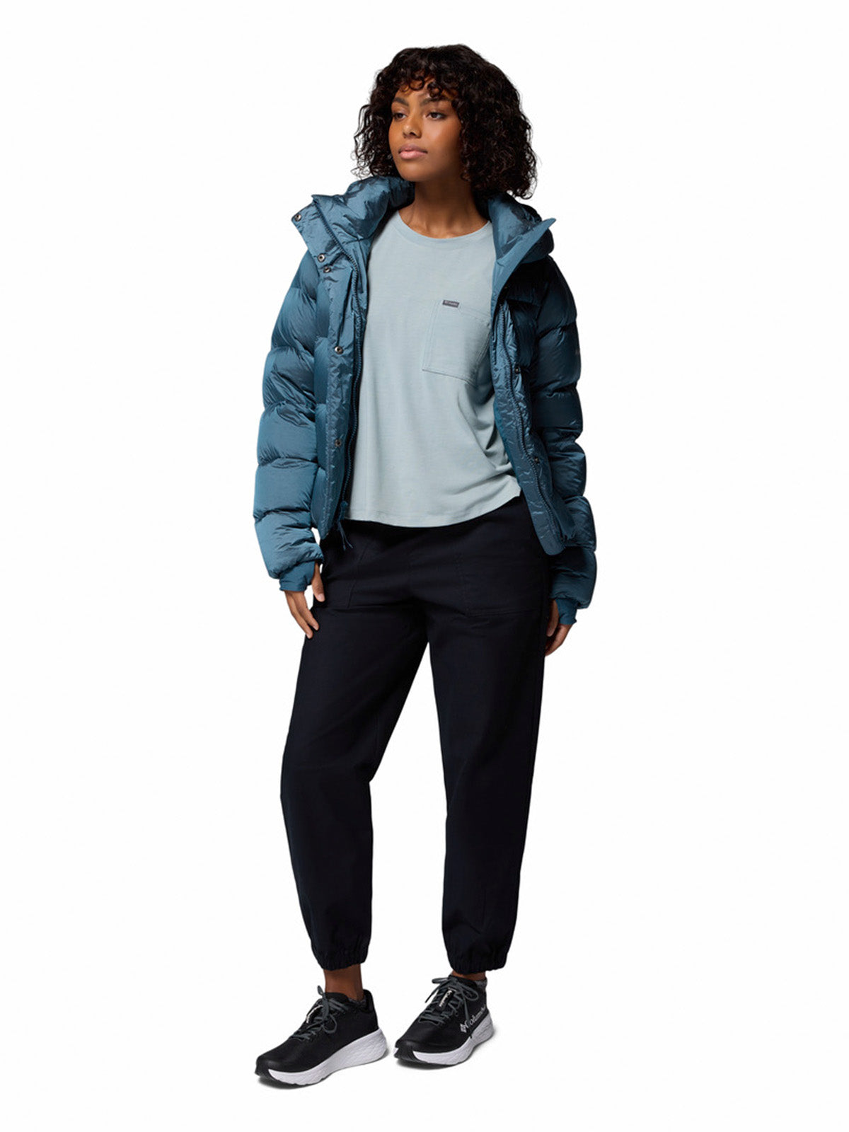 Short Mujer ROC Ripstop Negro Columbia