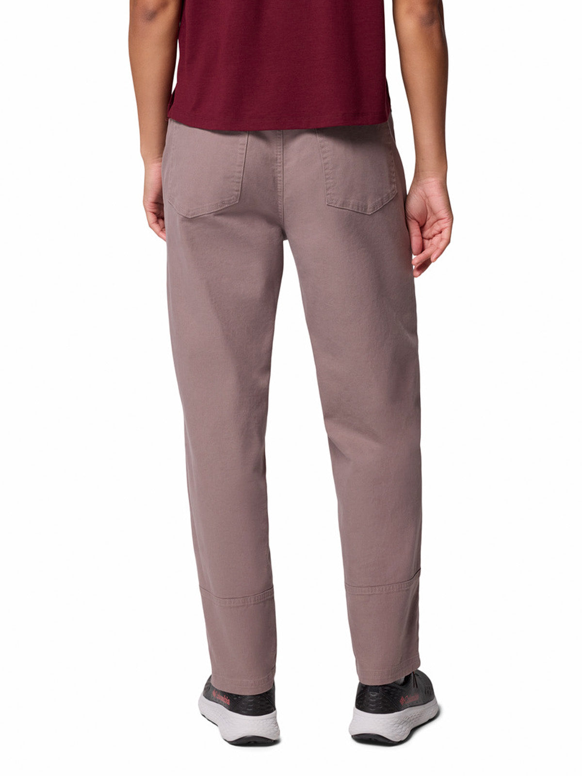 Pantalón Mujer ROC Straight Gris Iron Columbia