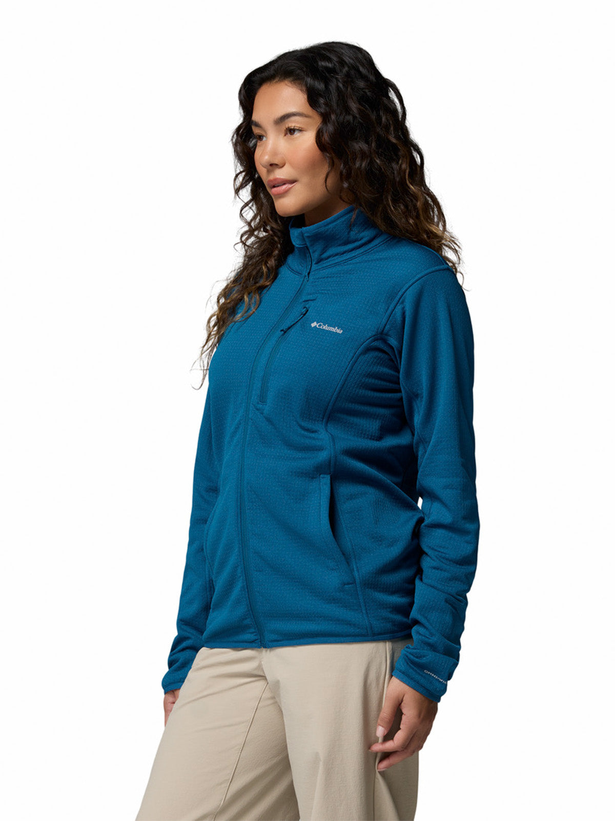 Polar Mujer Essential Hike Grid Azul Columbia