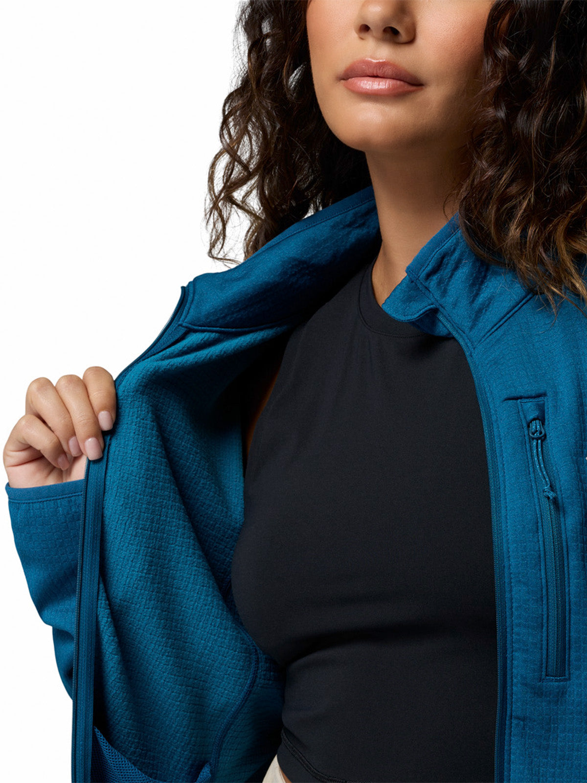 Polar Mujer Essential Hike Grid Azul Columbia
