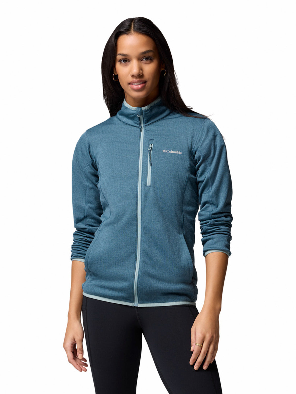 Polar Mujer Essential Hike Grid Azul Columbia