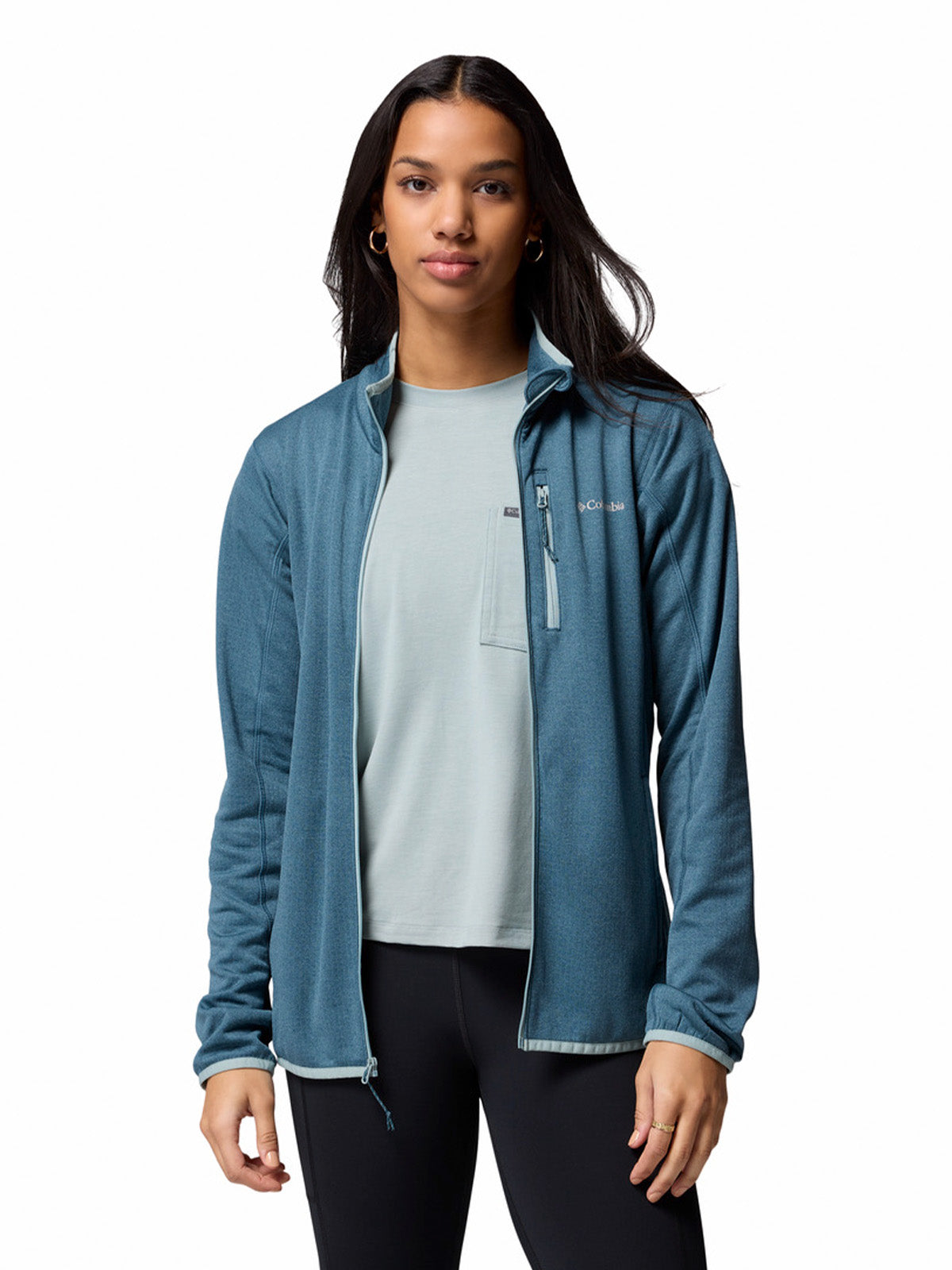 Polar Mujer Essential Hike Grid Azul Columbia