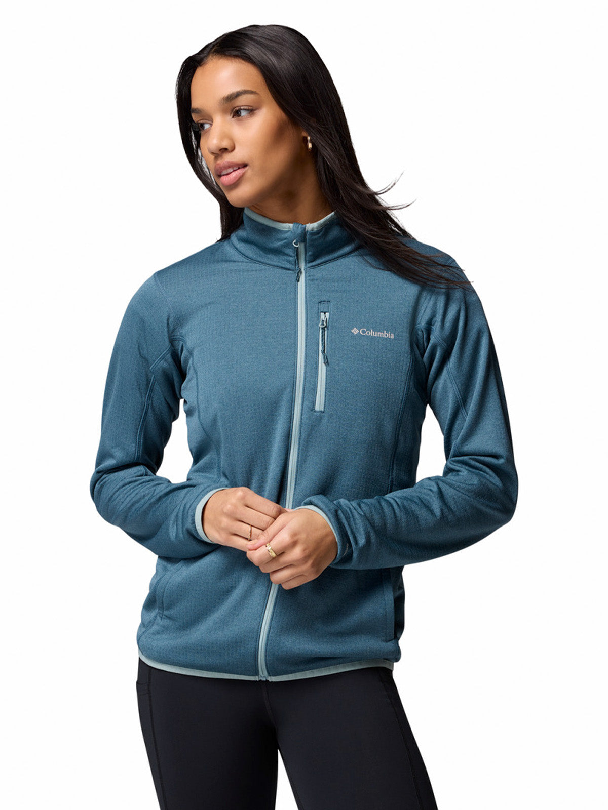 Polar Mujer Essential Hike Grid Azul Columbia