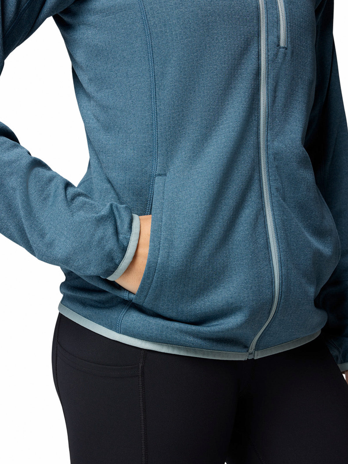 Polar Mujer Essential Hike Grid Azul Columbia