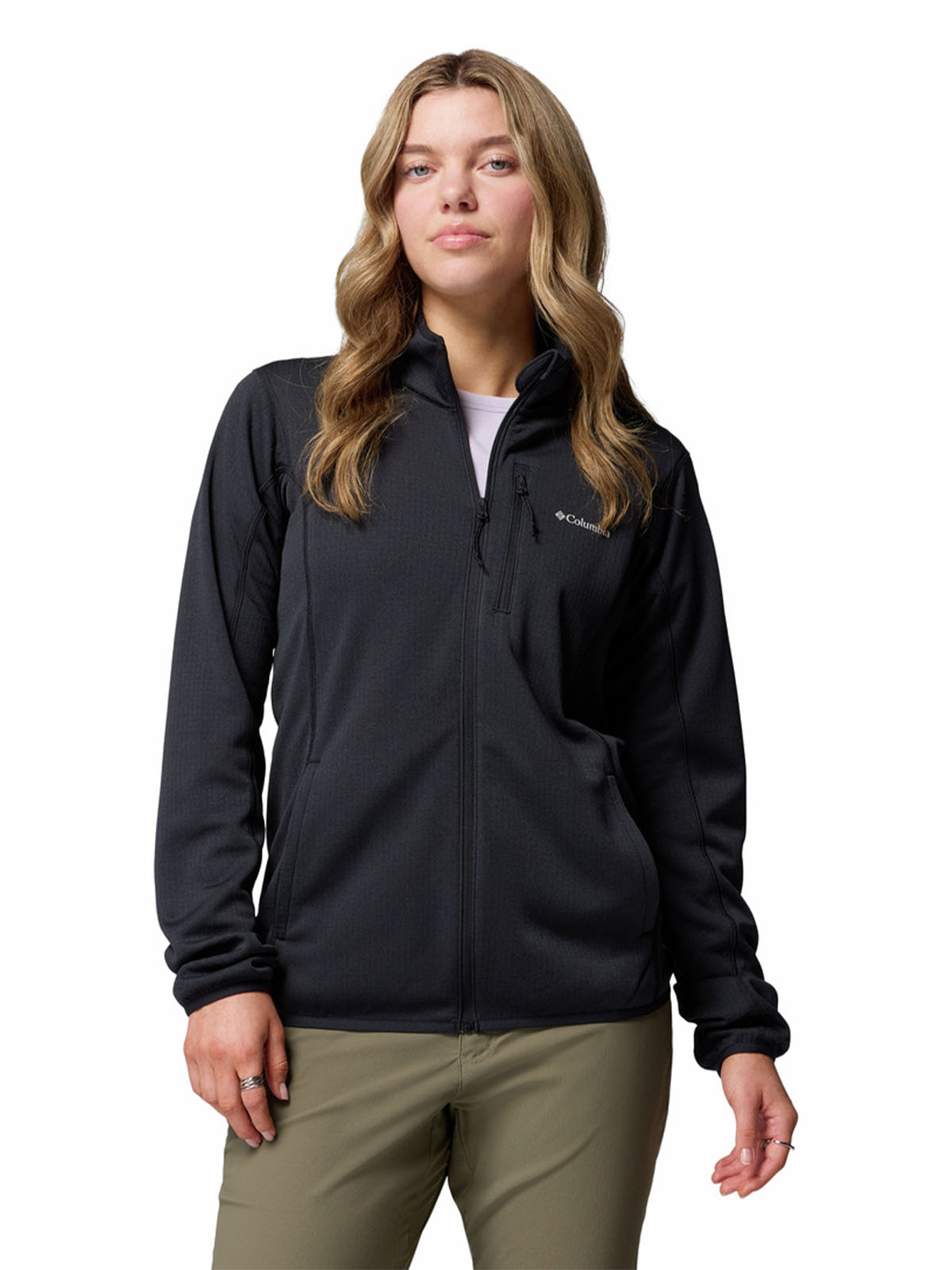 Polar Mujer Essential Hike Grid Negro Columbia