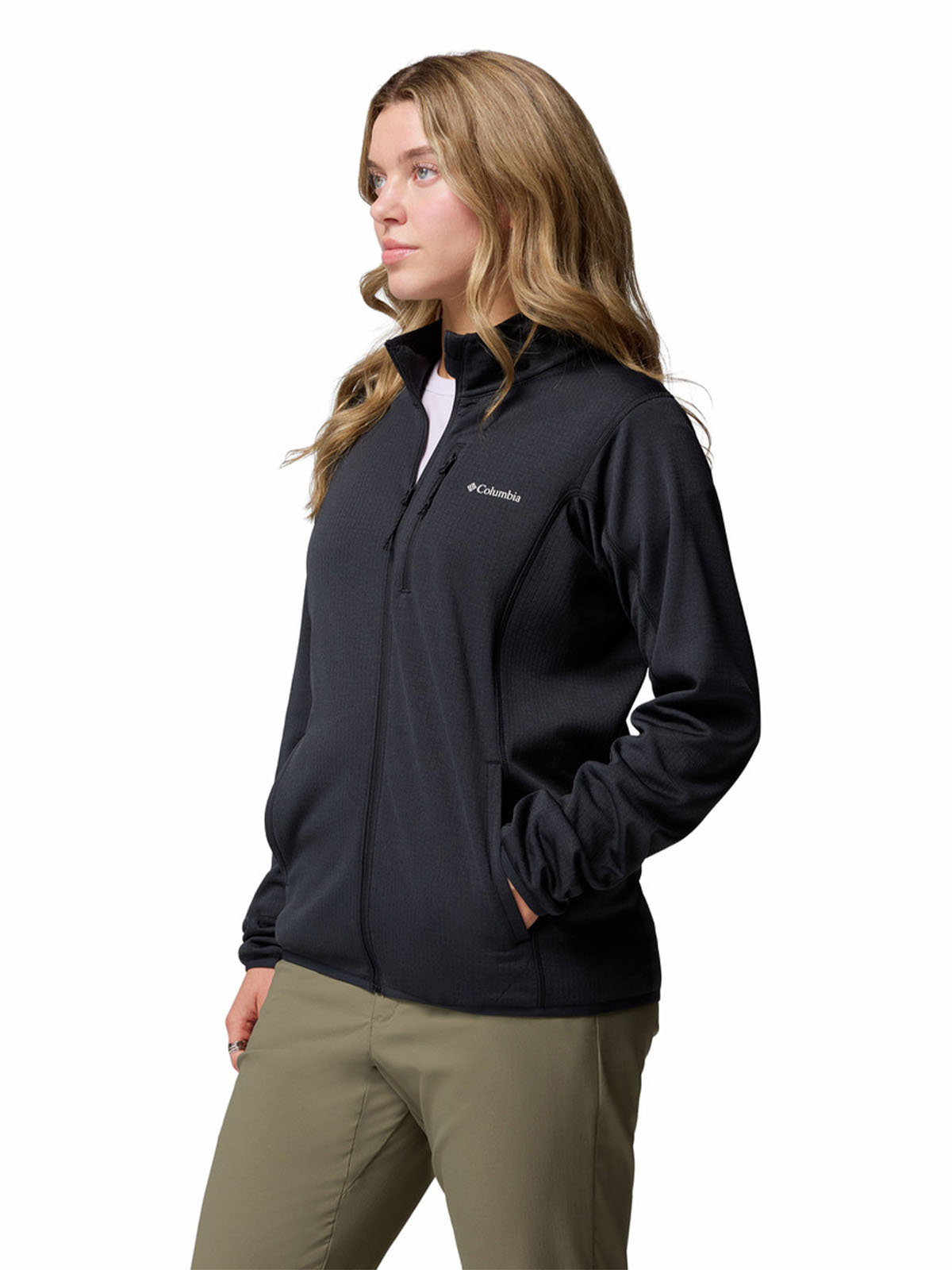 Polar Mujer Essential Hike Grid Negro Columbia