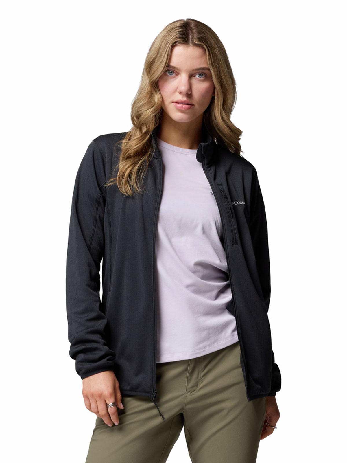 Polar Mujer Essential Hike Grid Negro Columbia