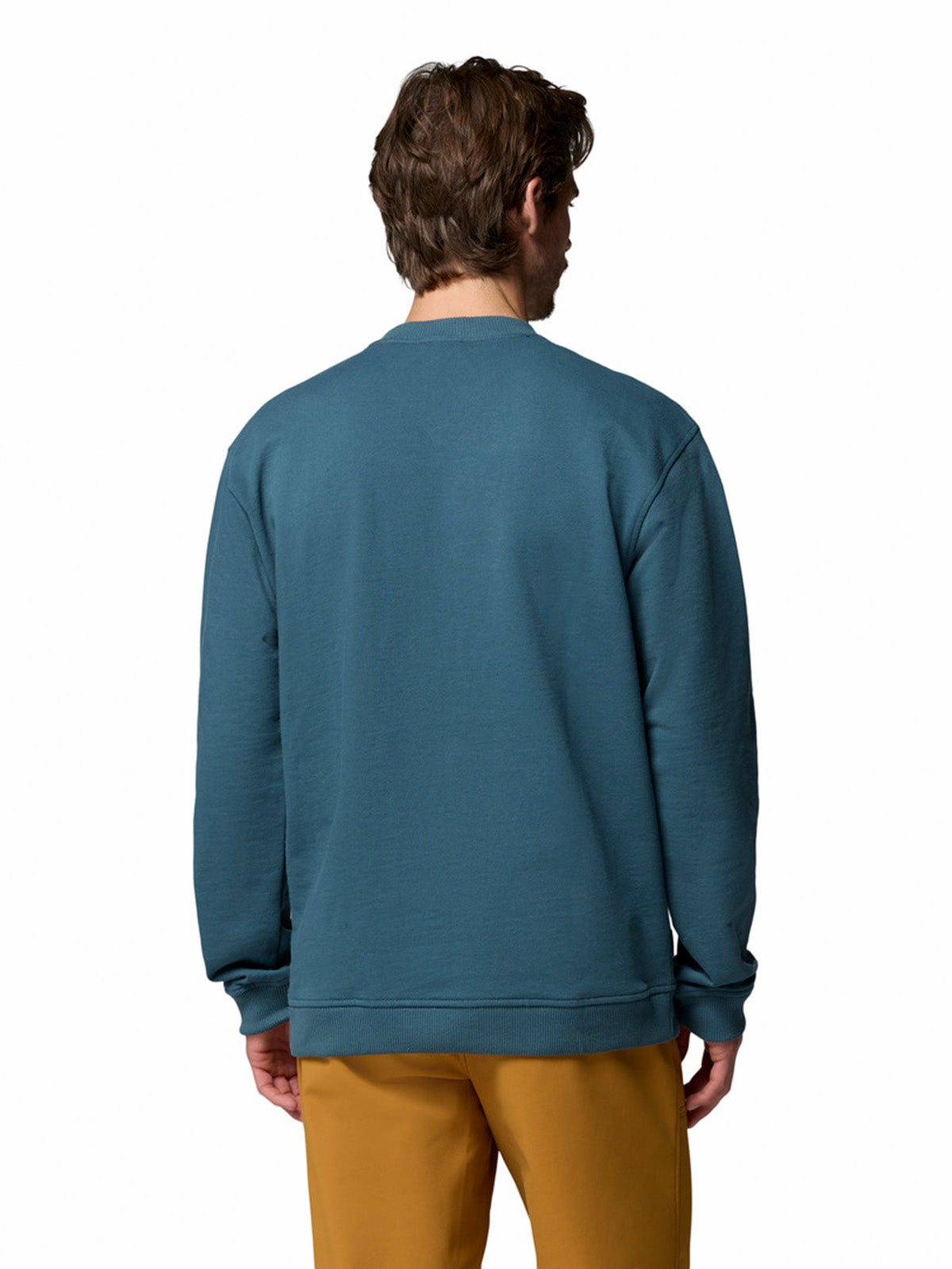Poleron Hombre High Cascades French Azul Columbia