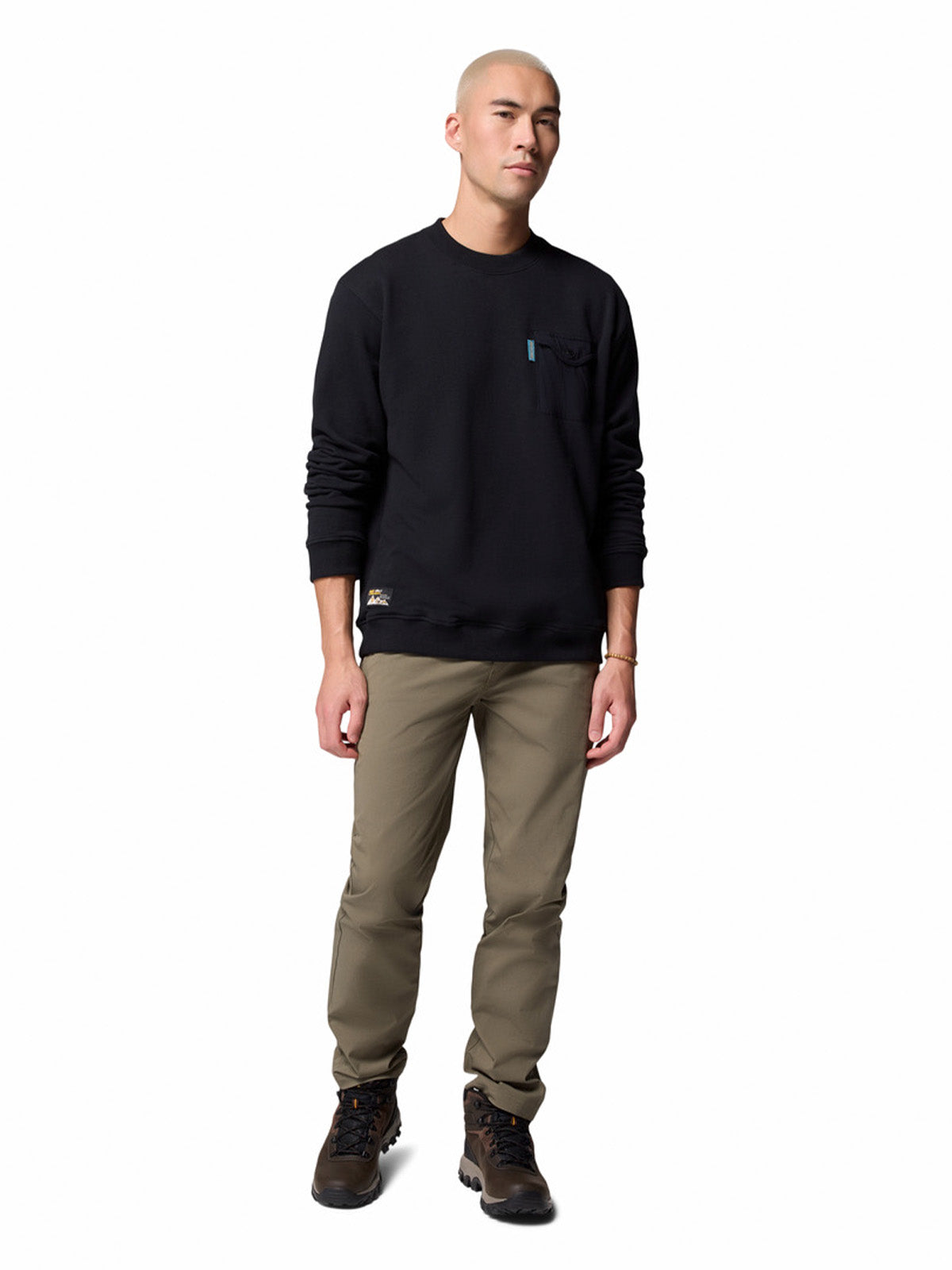 Poleron Hombre High Cascades French Negro Columbia