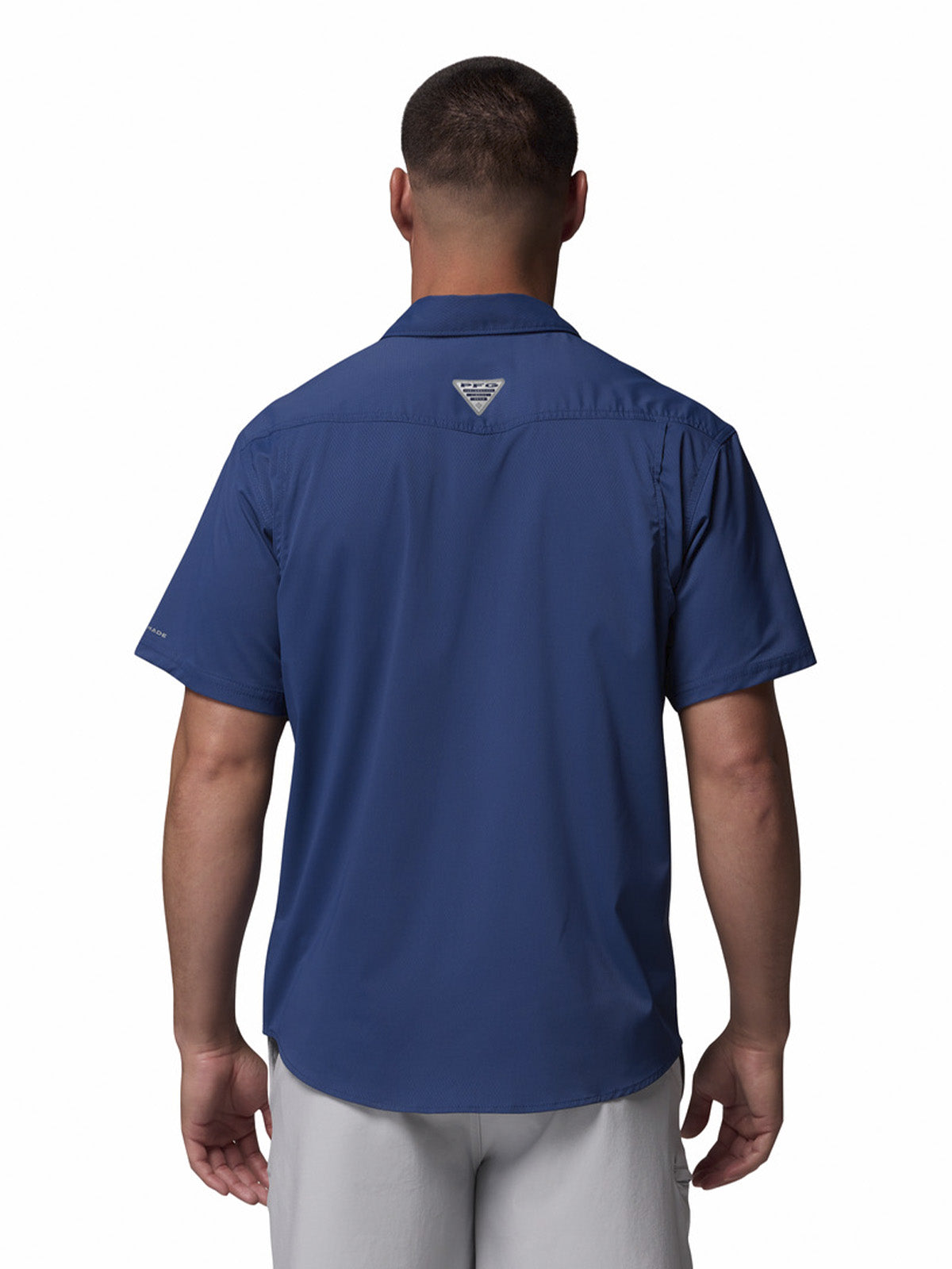 Camisa Manga Corta Hombre Skiff Guide II Negro Columbia