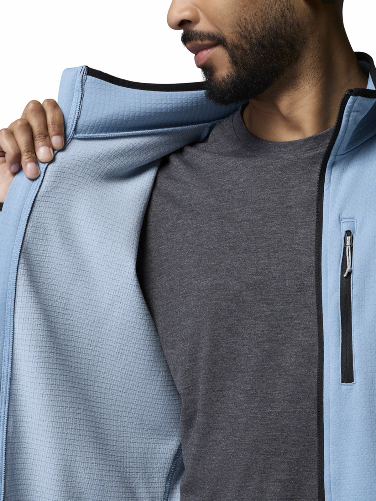 Polar Hombre Essential Hike Grid Azul Columbia