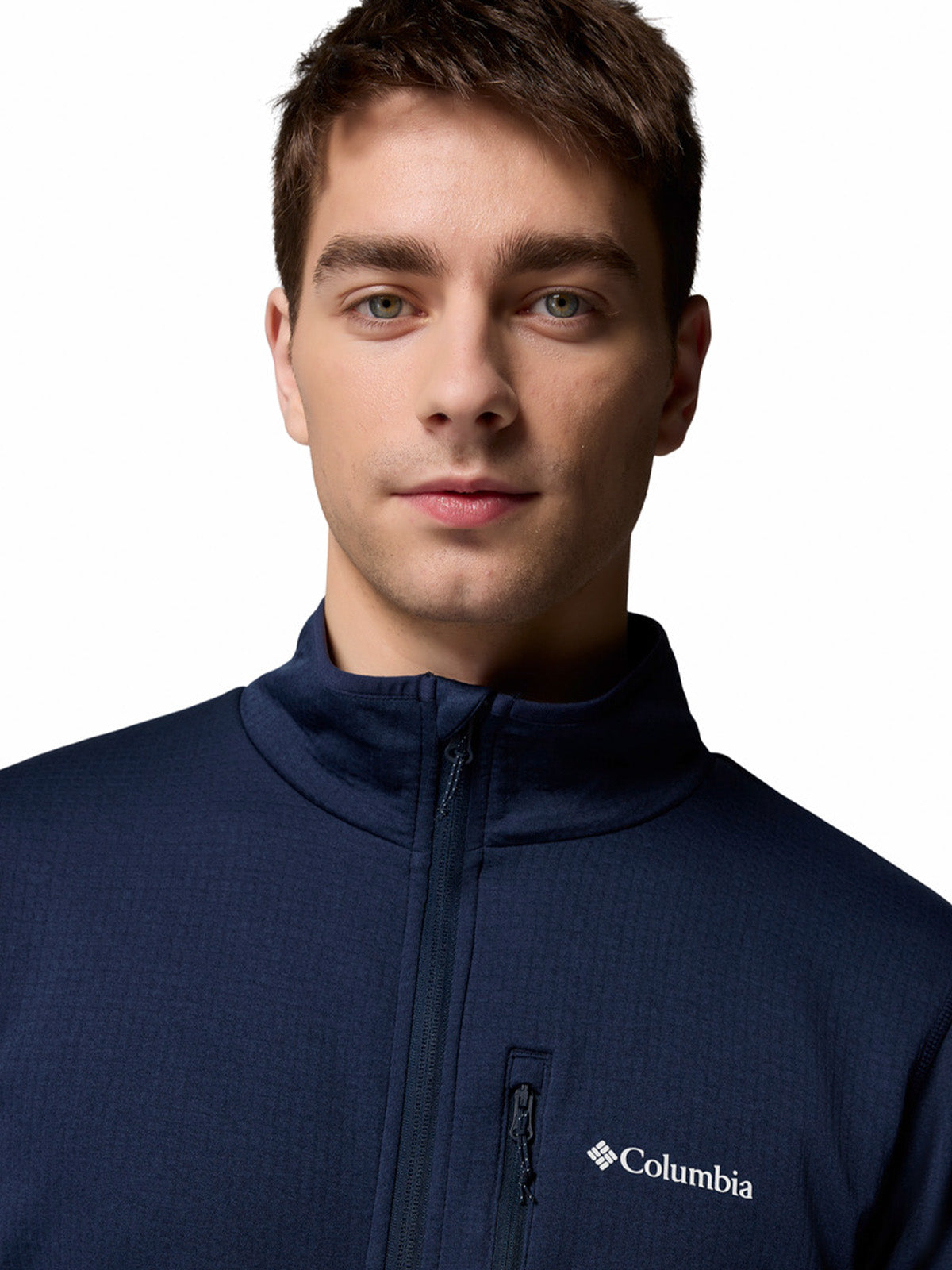Polar Hombre Essential Hike Grid Azul Collegiate Navy Columbia