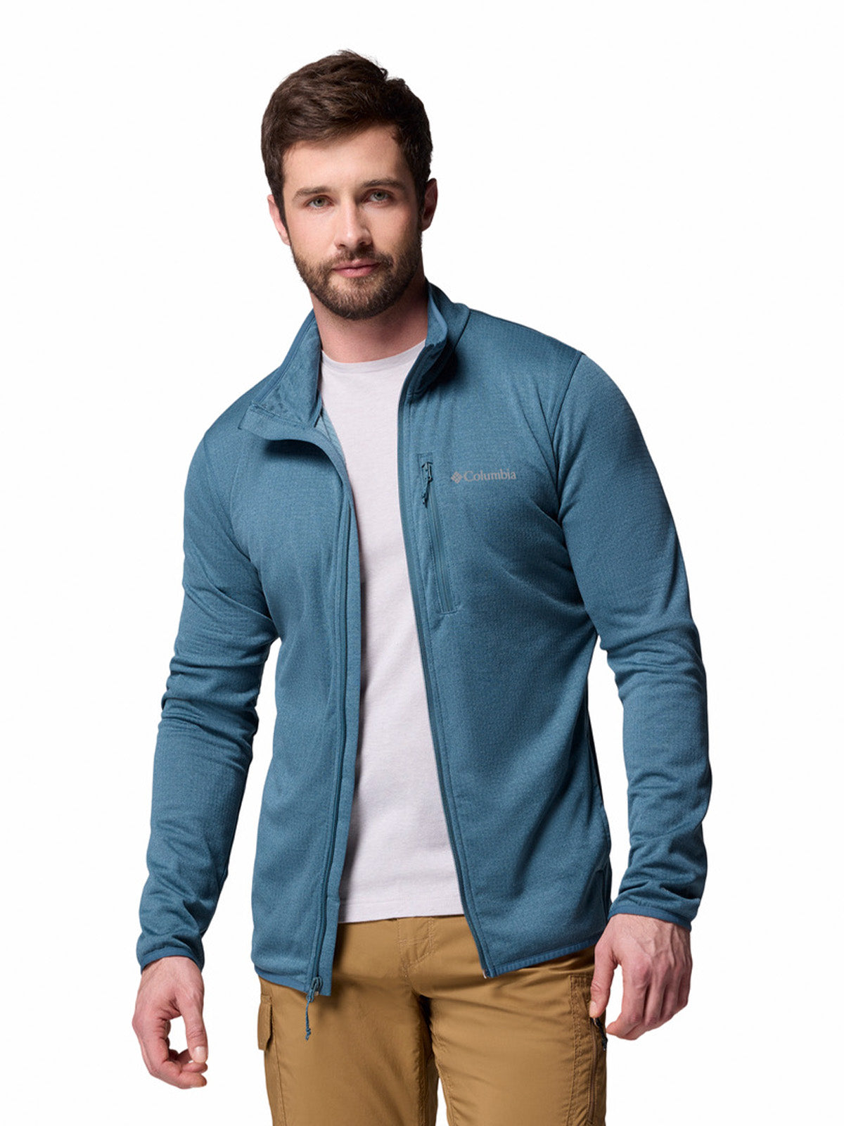 Polar Hombre Essential Hike Grid Azul Everblue Columbia