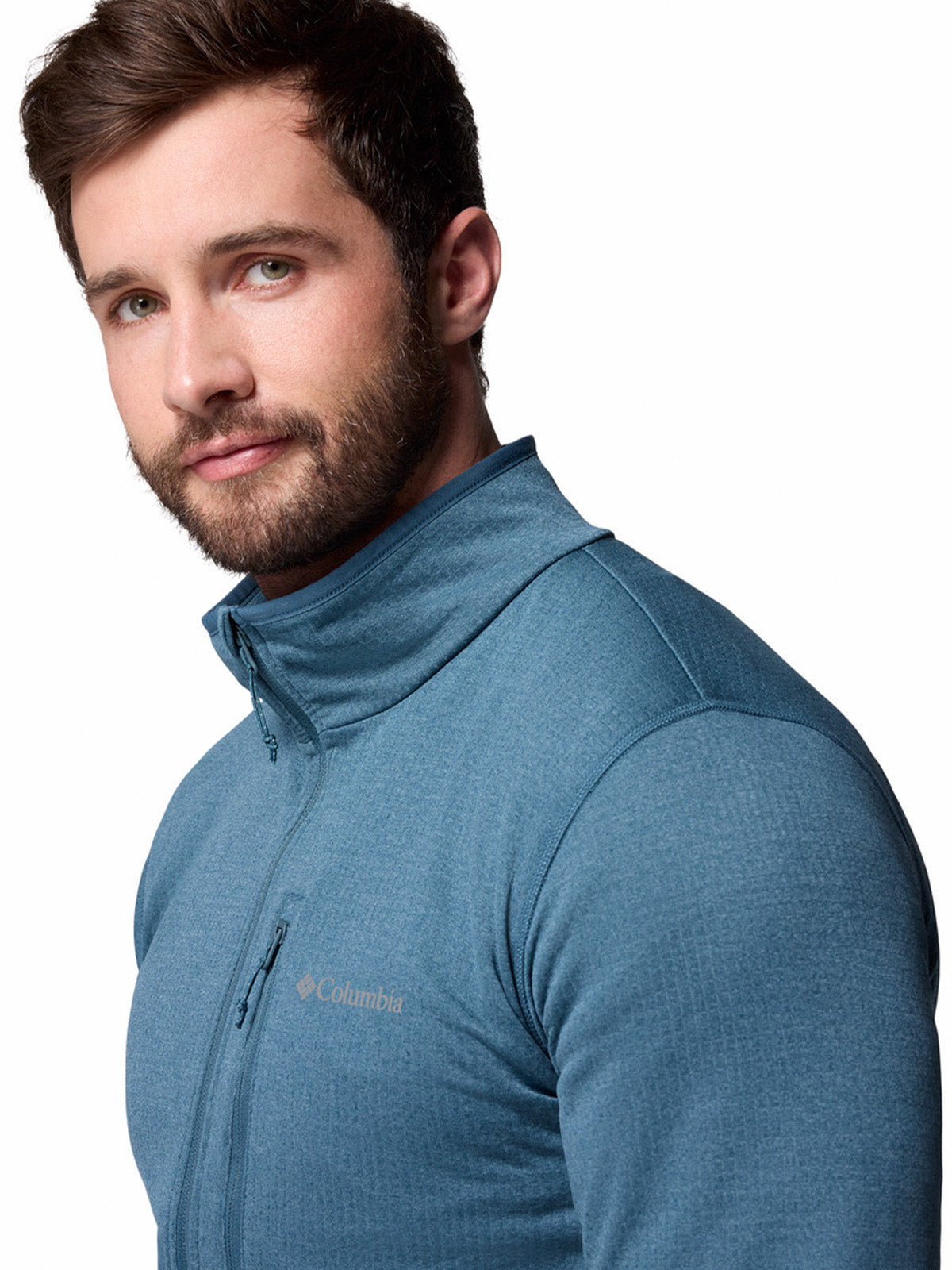Polar Hombre Essential Hike Grid Azul Everblue Columbia