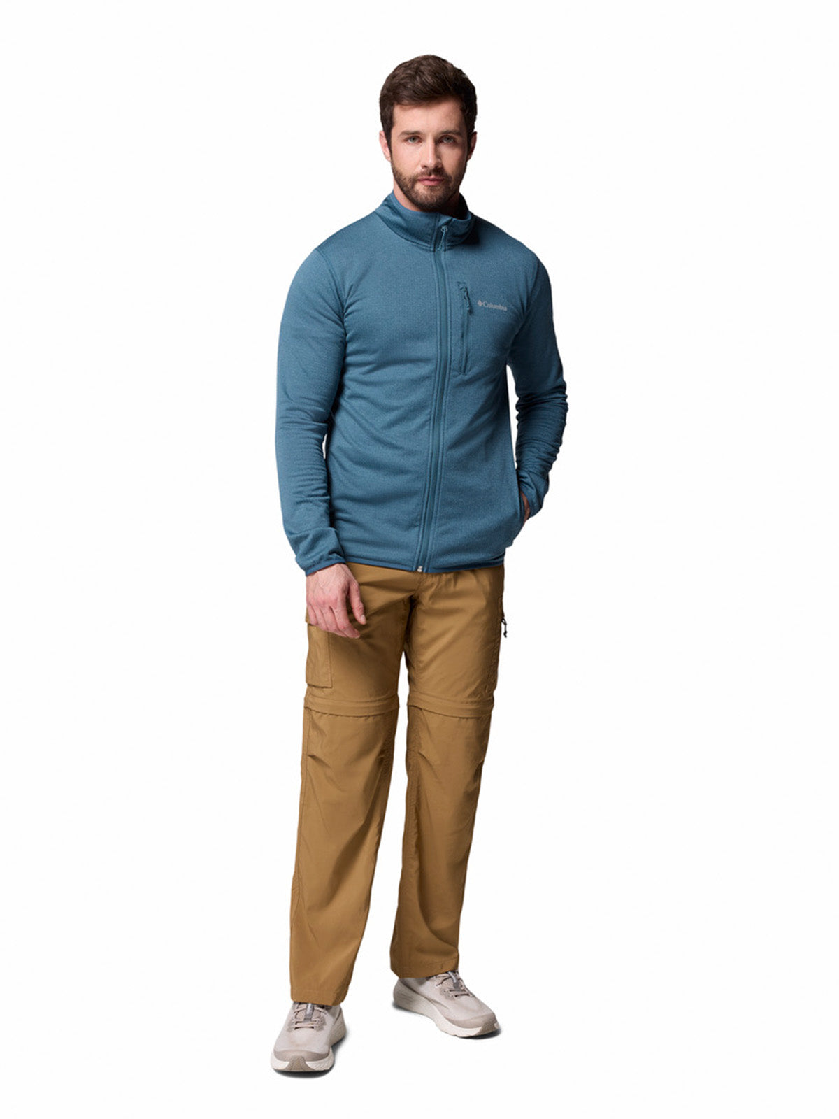 Polar Hombre Essential Hike Grid Azul Everblue Columbia