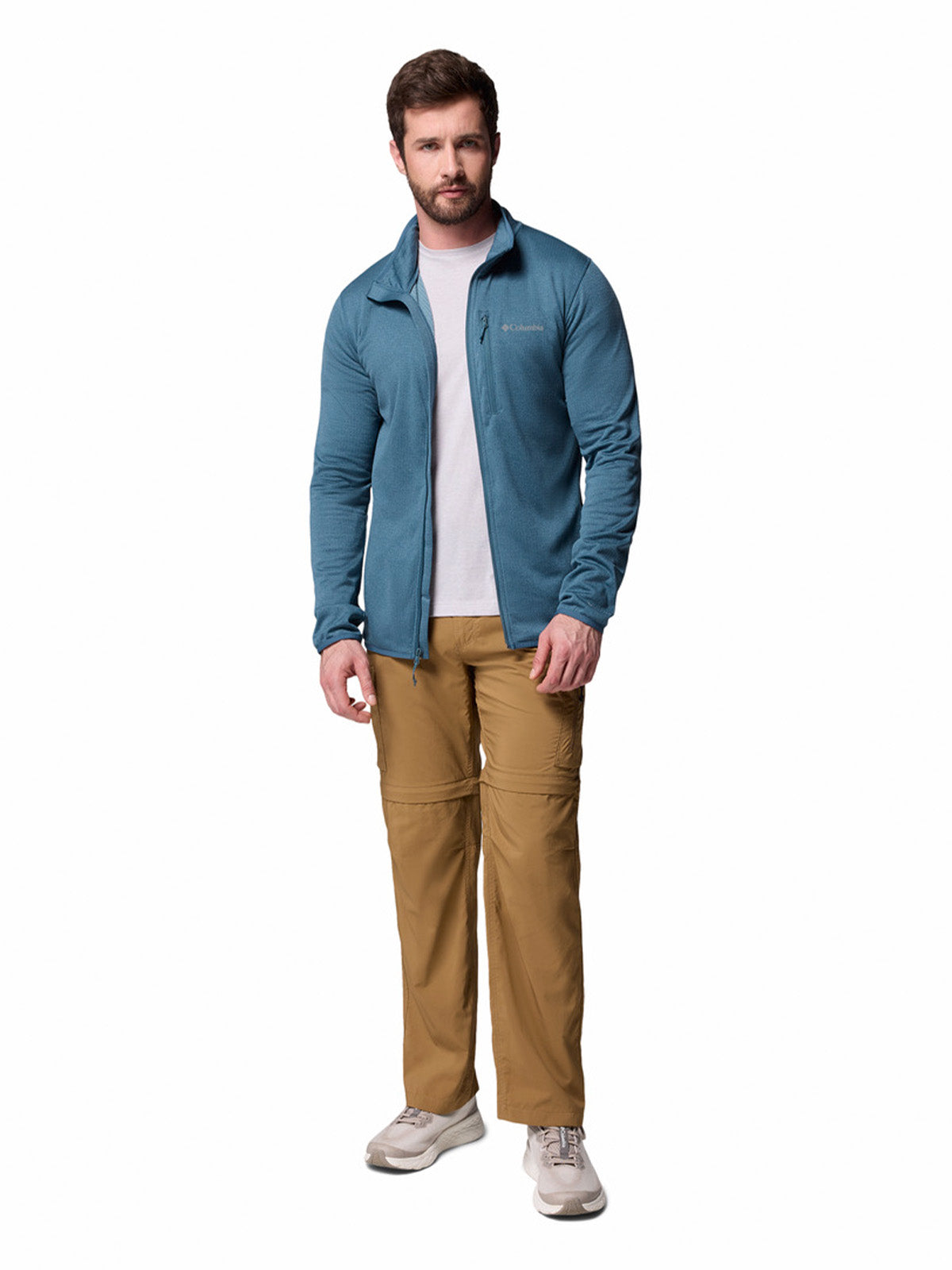 Polar Hombre Essential Hike Grid Azul Everblue Columbia