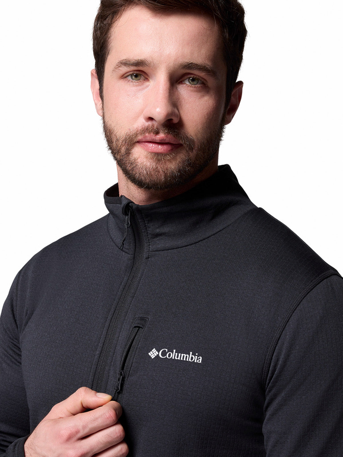 Polar Hombre Essential Hike Grid Negro Columbia