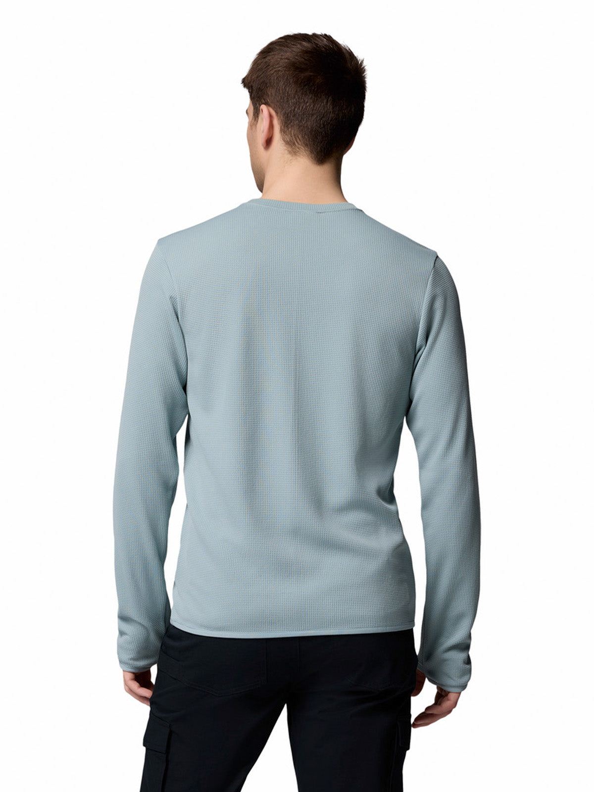 Polera Manga Larga Hombre Tech Trail Utility Celeste Columbia