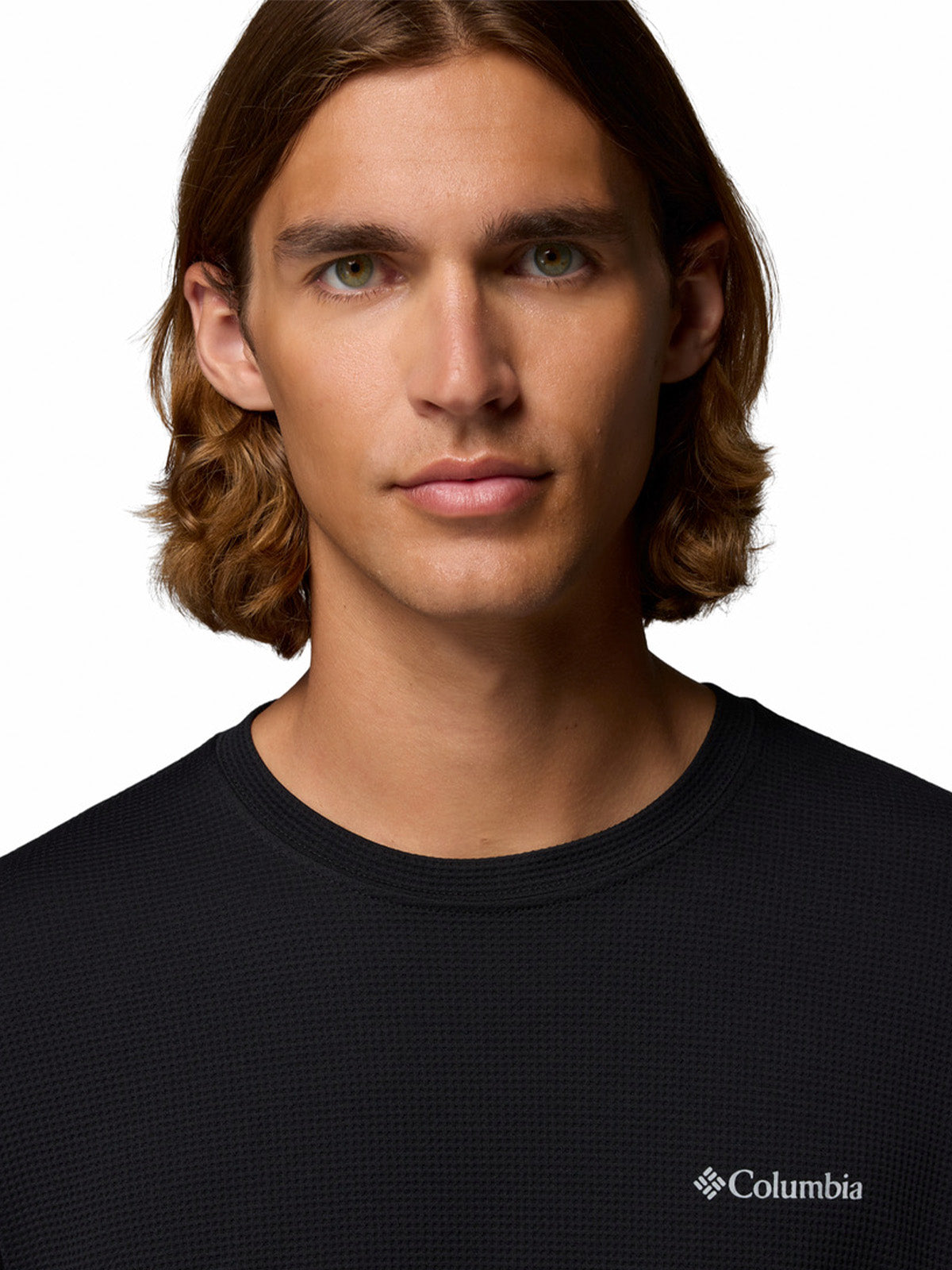 Polera Manga Larga Hombre Tech Trail Utility Warm Negro Columbia