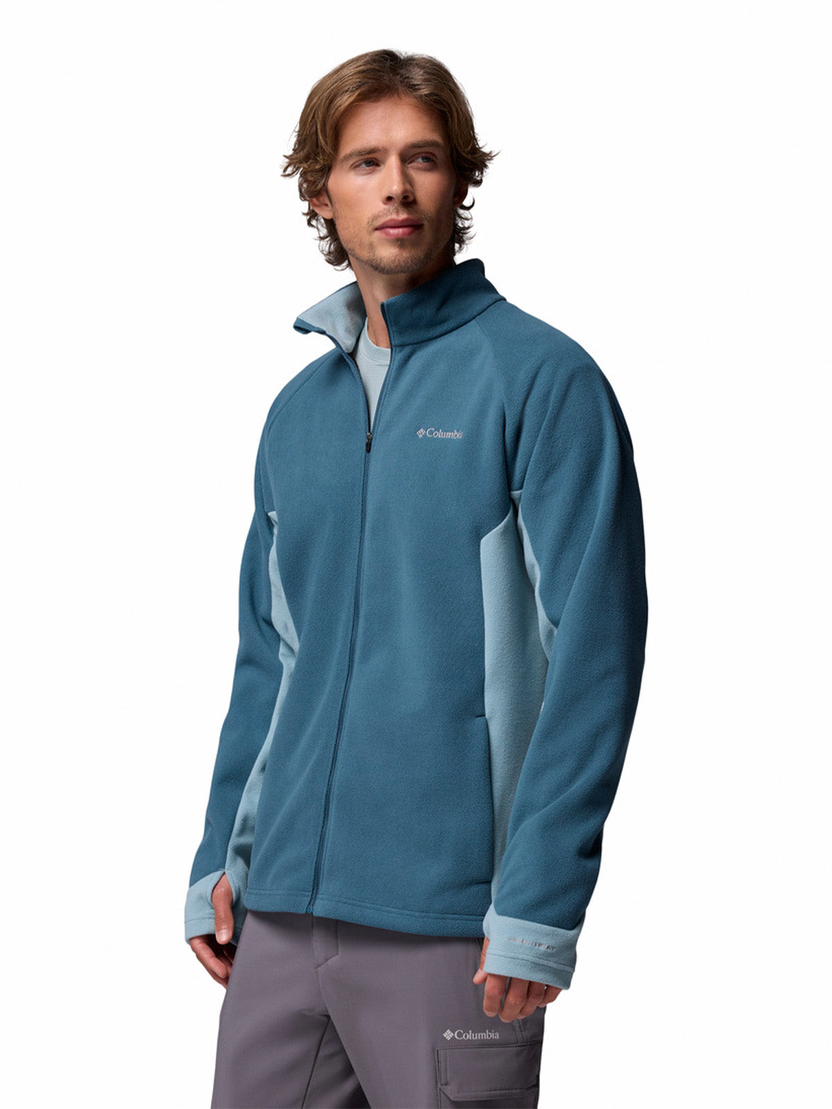 Polar Hombre Arctic Peak Full Zip Azul Columbia