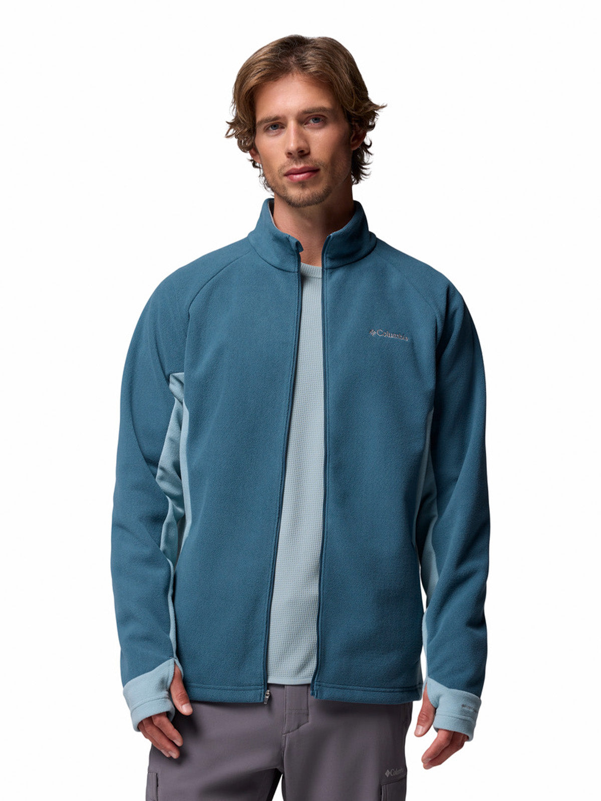 Polar Hombre Arctic Peak Full Zip Azul Columbia