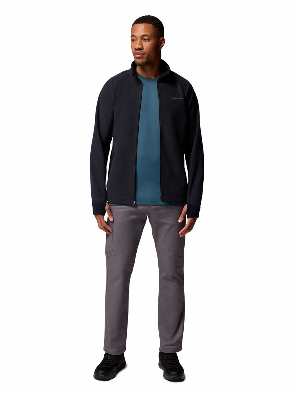 Polar Hombre Arctic Peak Full Zip Negro Columbia