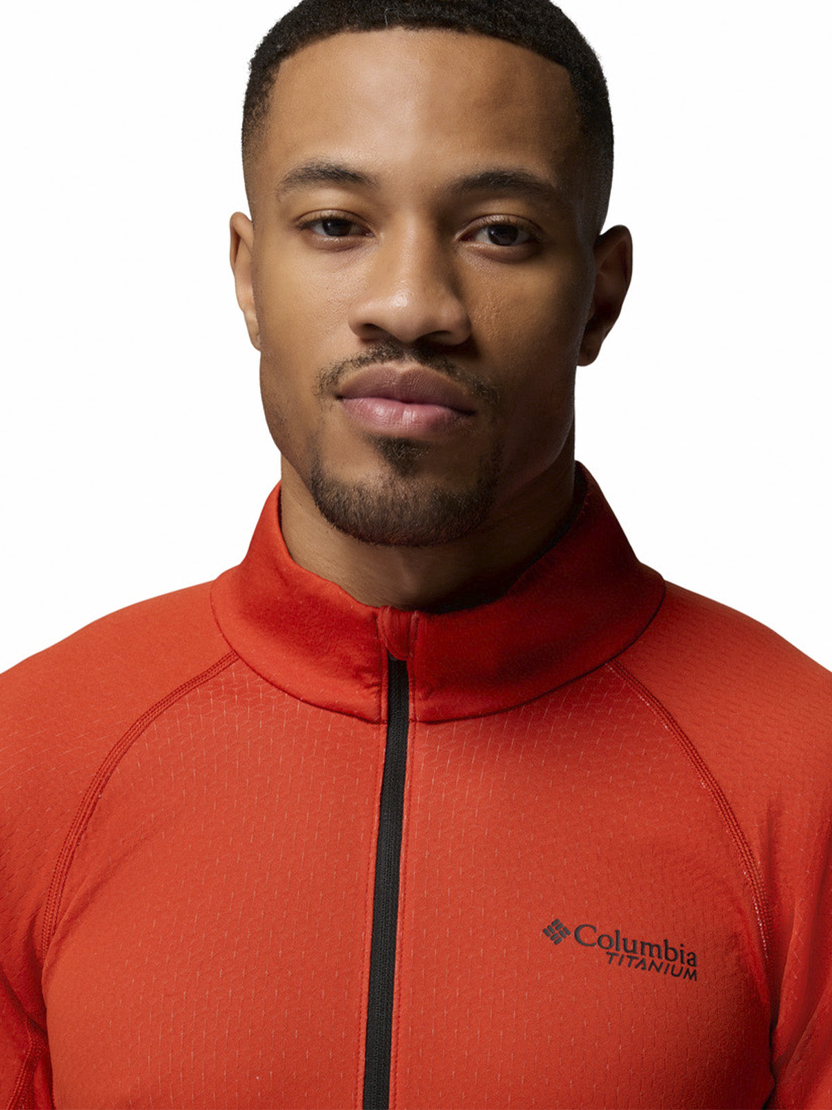 Polar Hombre Driventure Half Zip Naranjo Columbia