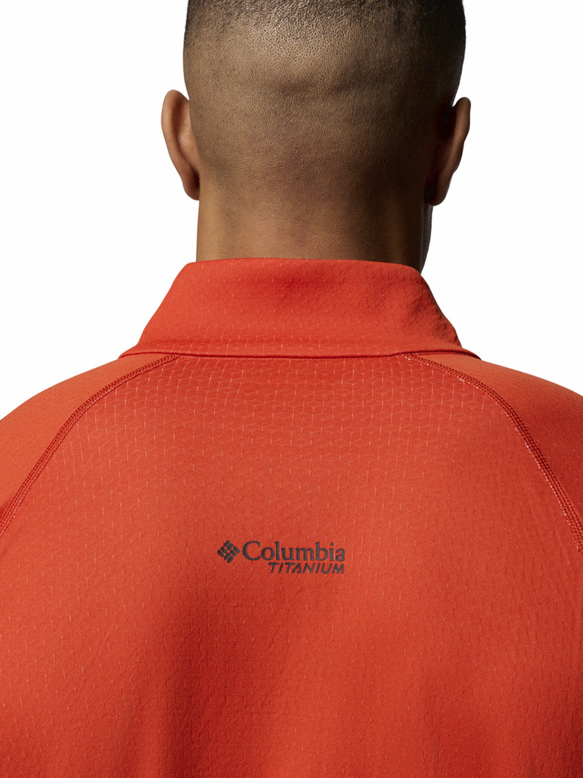 Polar Hombre Driventure Half Zip Naranjo Columbia