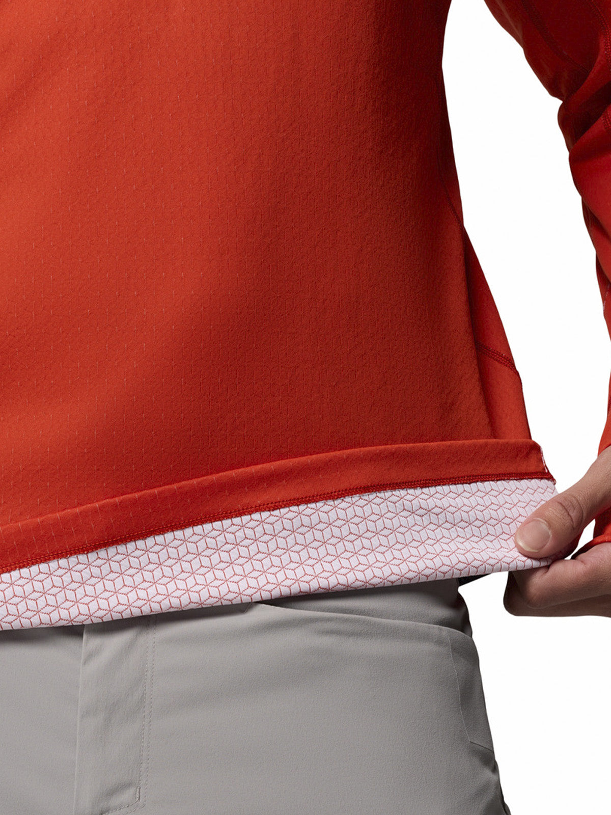Polar Hombre Driventure Half Zip Naranjo Columbia