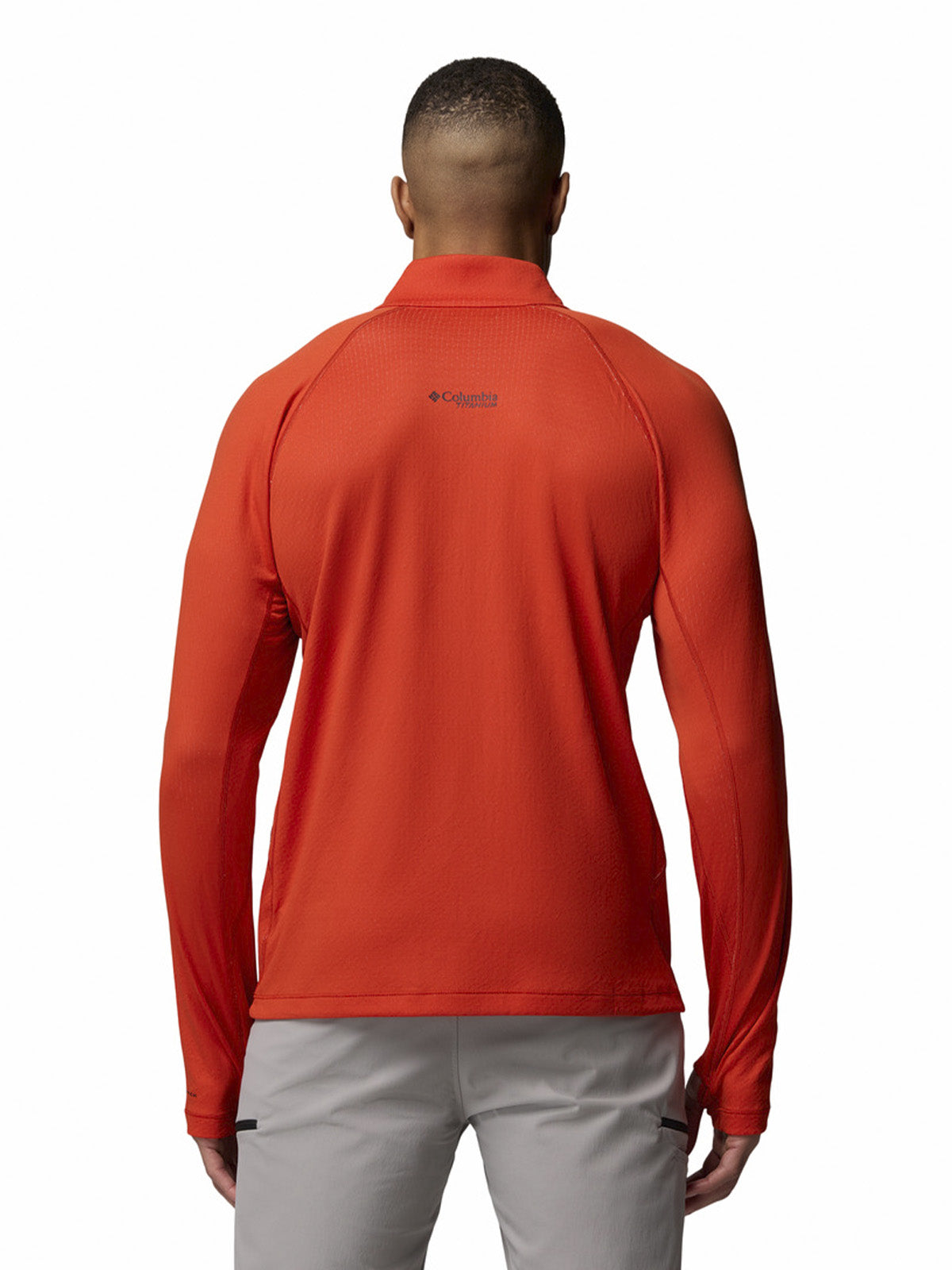 Polar Hombre Driventure Half Zip Naranjo Columbia