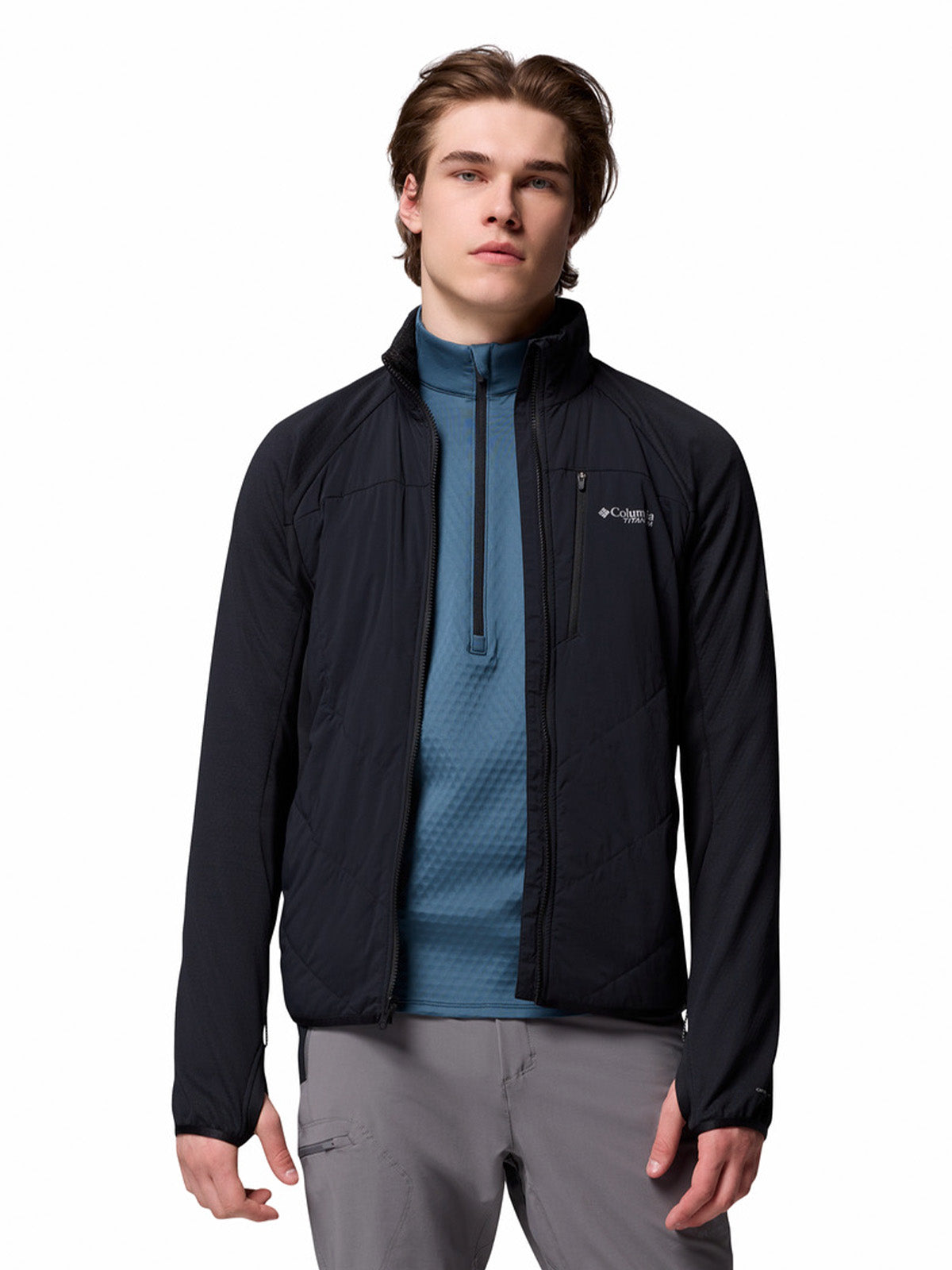 Polar Hombre Arctic Crest Hybrid Negro Columbia