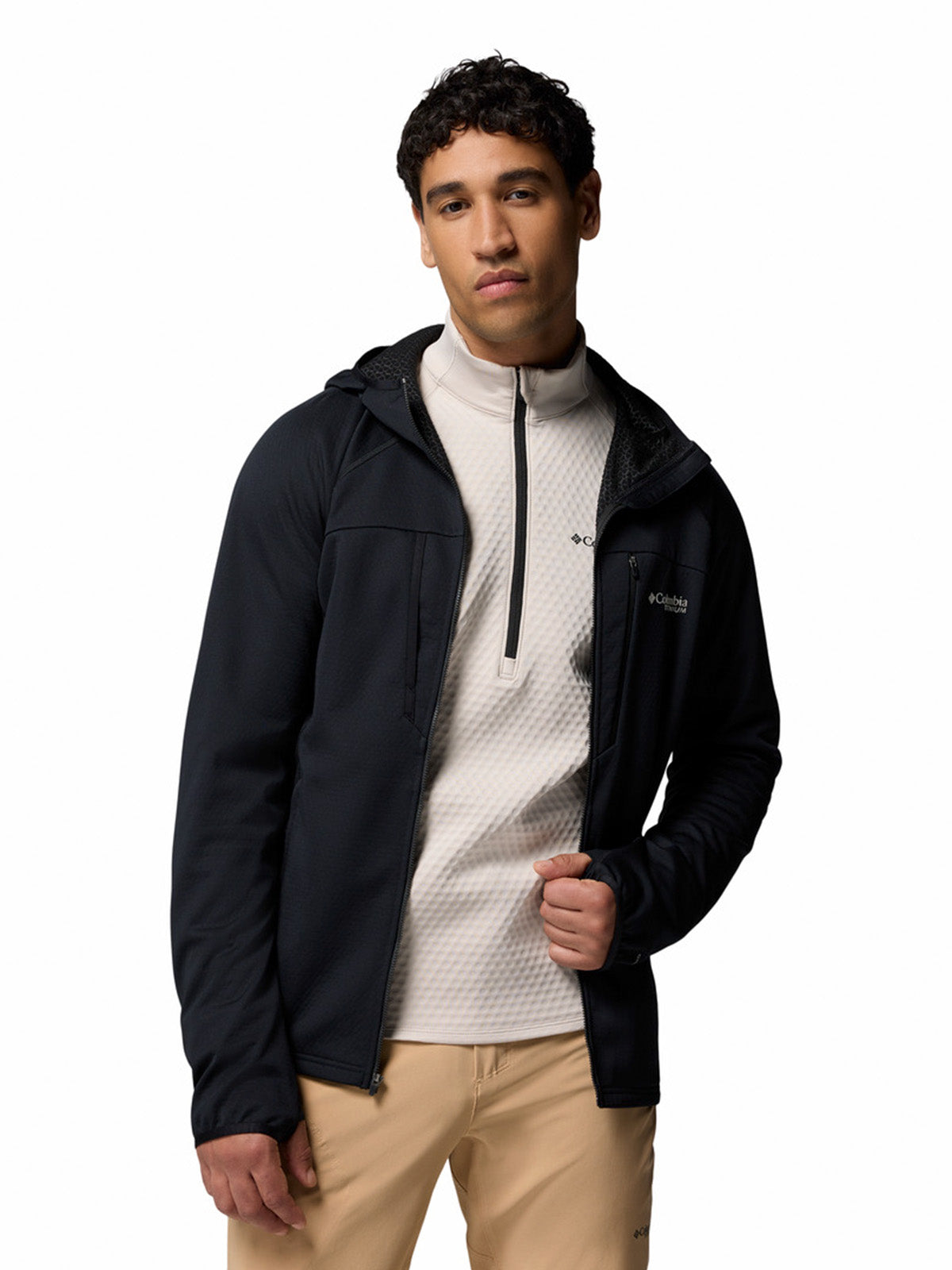 Polar Hombre Arctic Crest Bonded Negro Columbia