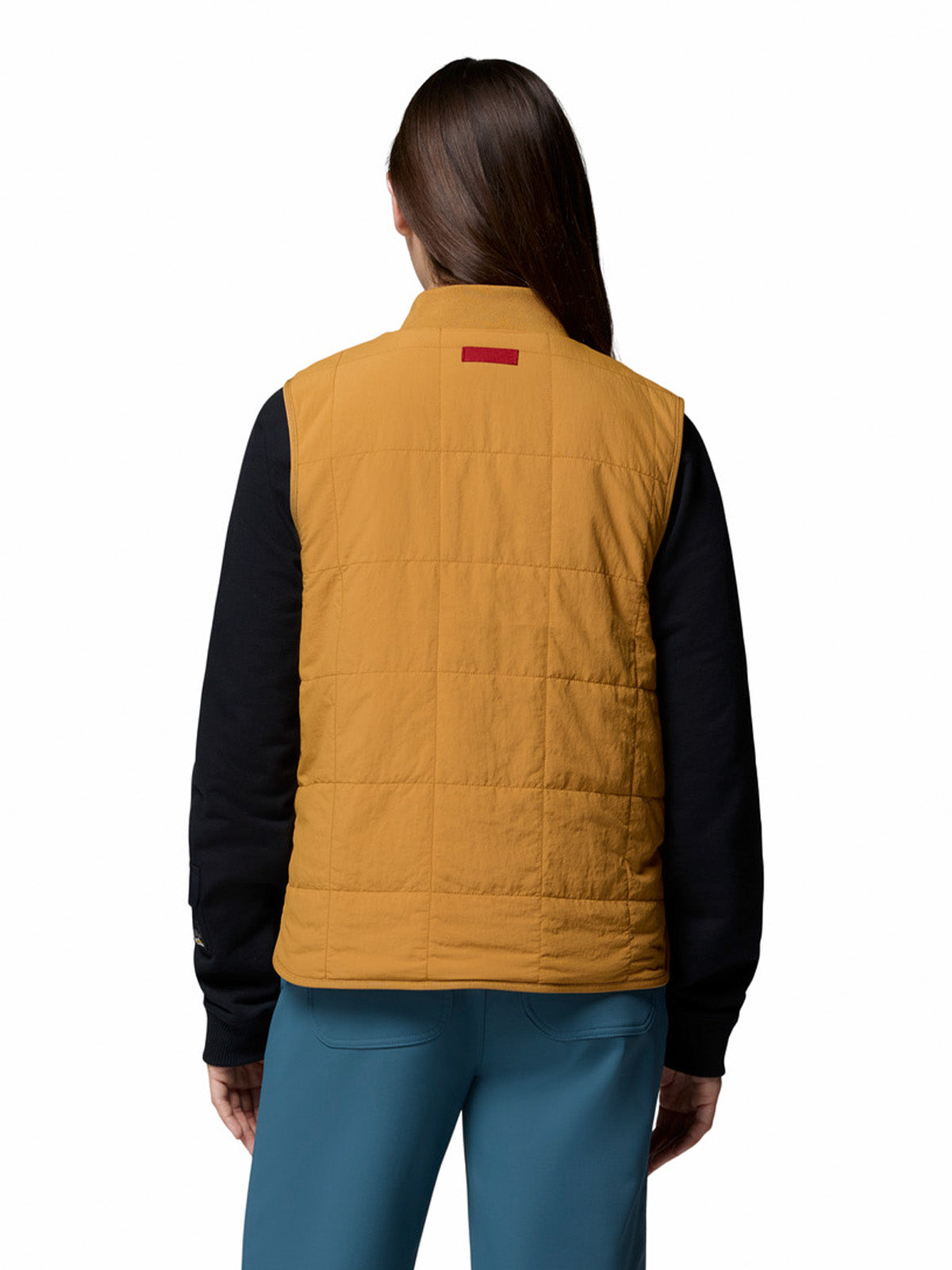 Parka Sin Mangas Mujer High Cascades Revers Beige/Crudo Columbia