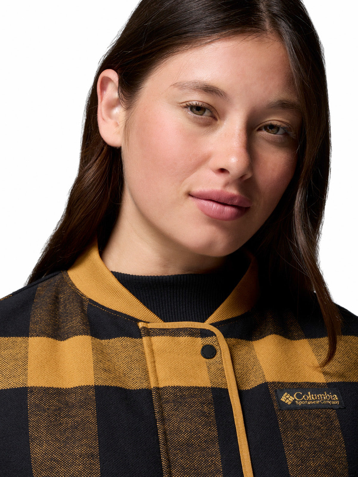 Parka Sin Mangas Mujer High Cascades Revers Beige/Crudo Columbia