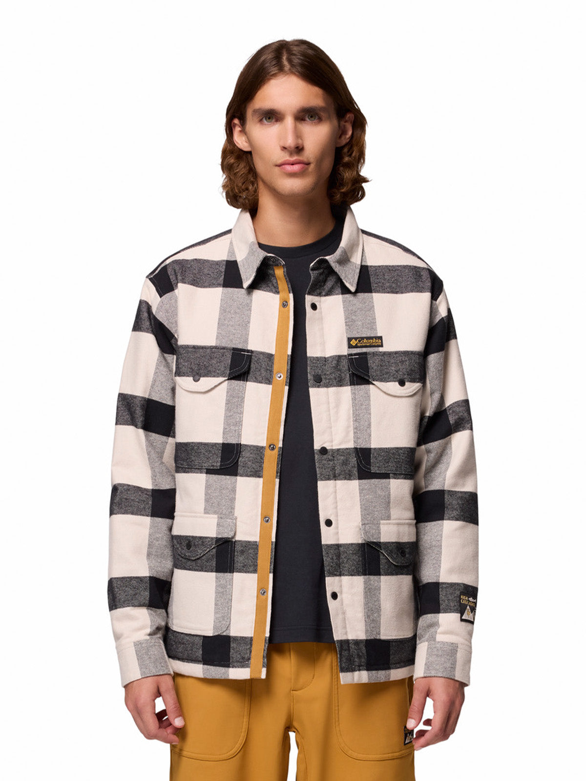 Parka Hombre High Cascades Shirt Gris Columbia