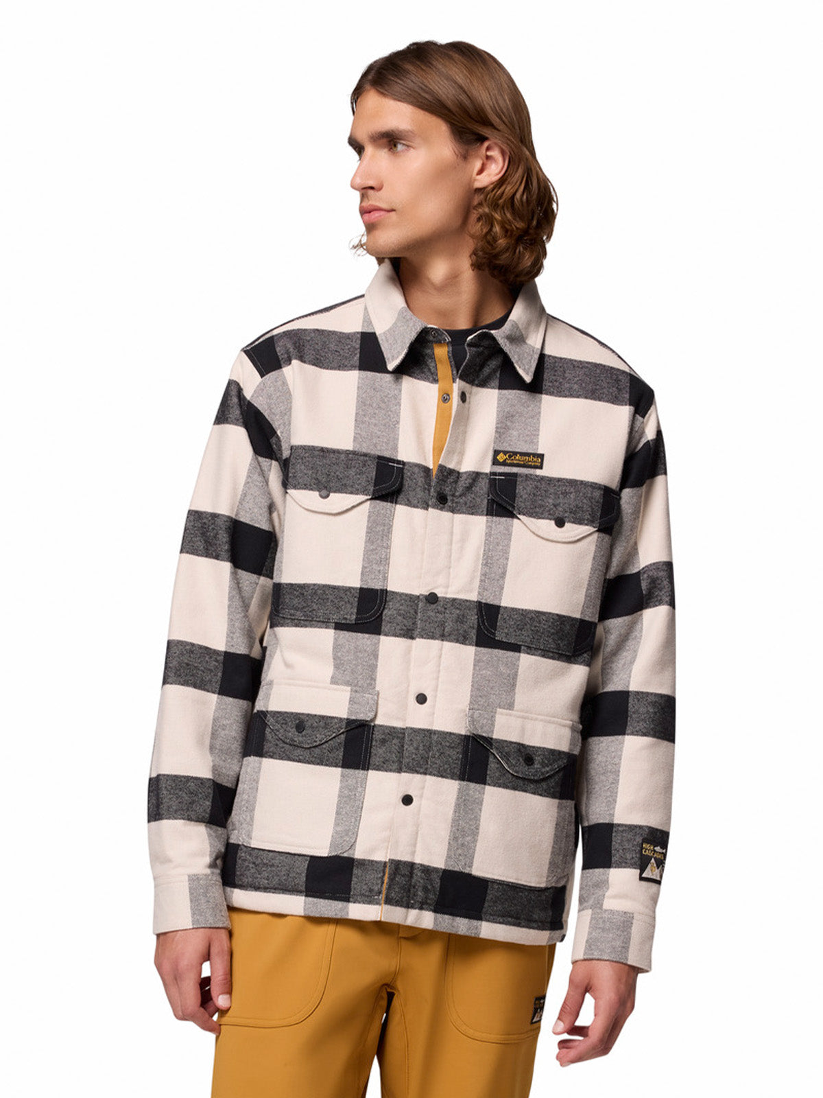 Parka Hombre High Cascades Shirt Gris Columbia