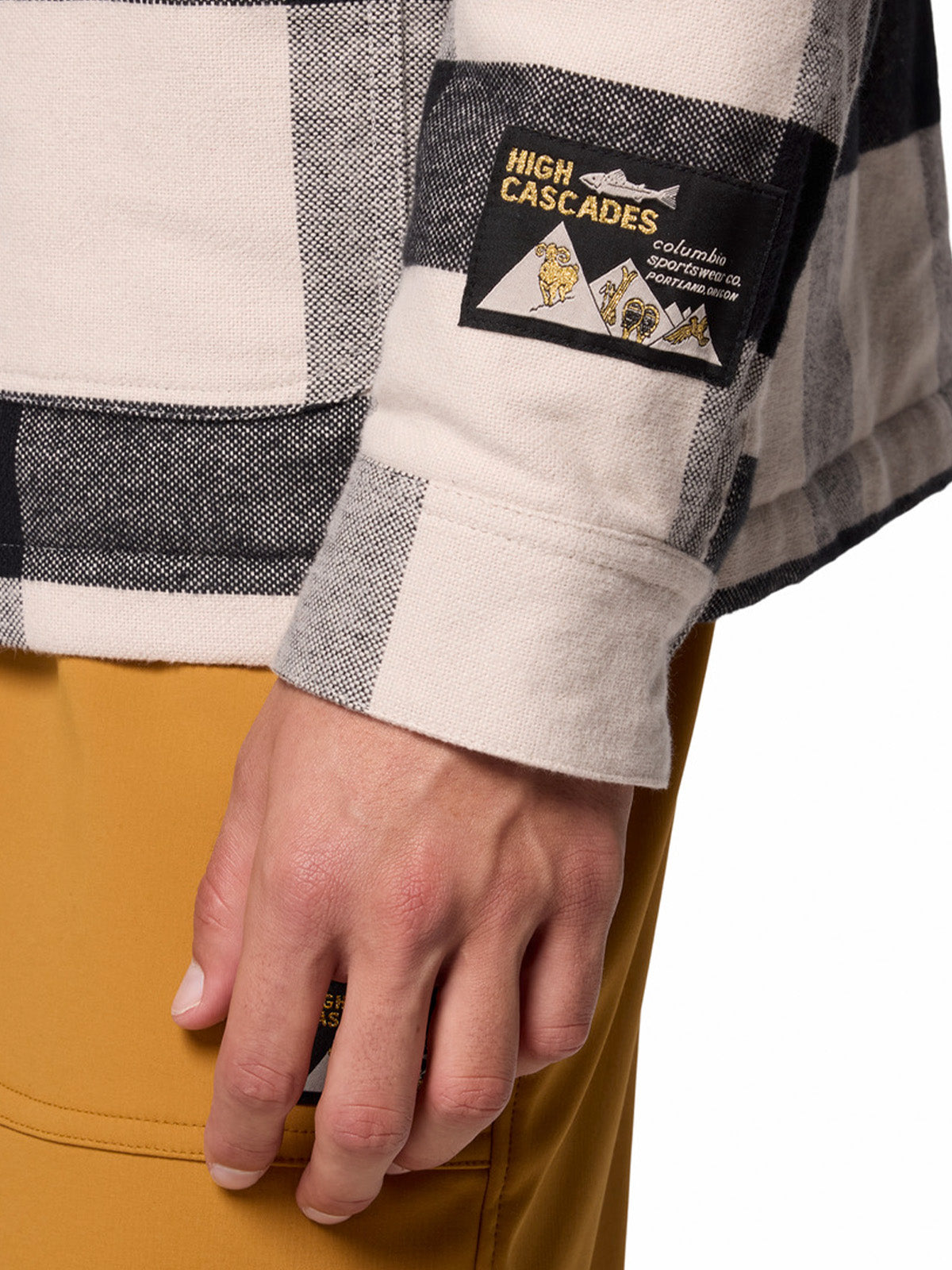 Parka Hombre High Cascades Shirt Gris Columbia