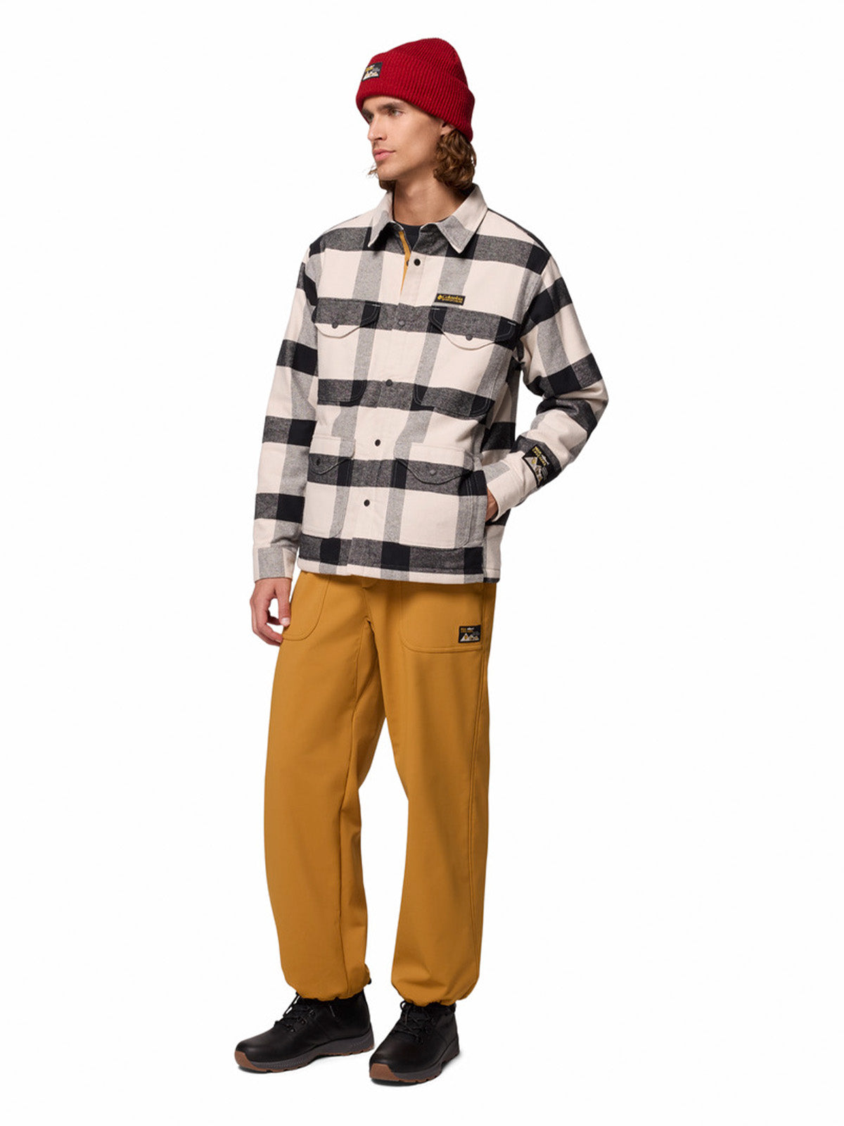 Parka Hombre High Cascades Shirt Gris Columbia