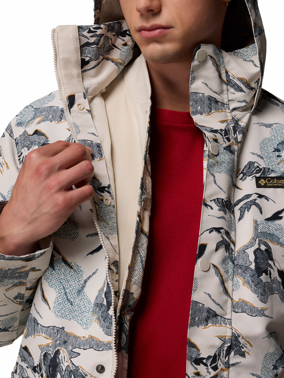 Parka Hombre High Cascades Inter Gris Columbia