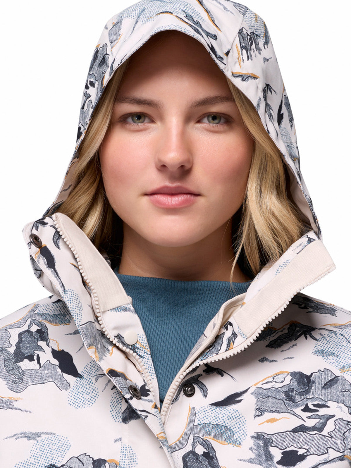 Parka Mujer High Cascades Inter Gris Columbia