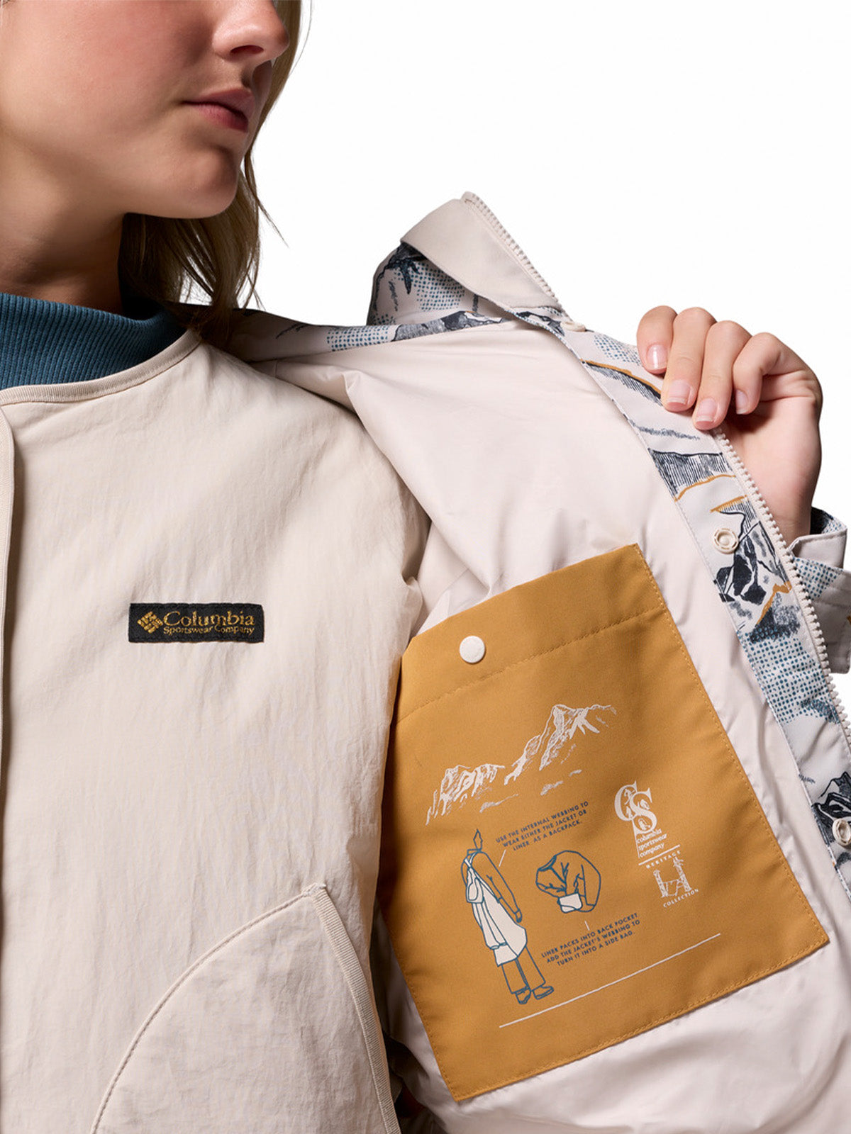 Parka Mujer High Cascades Inter Gris Columbia