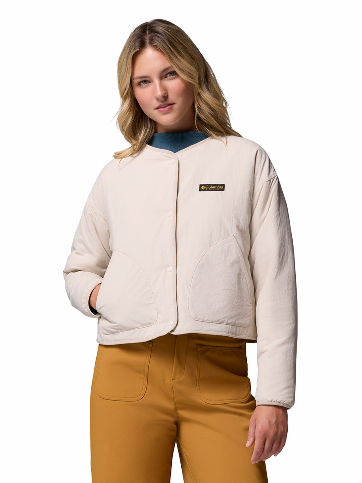 Parka Mujer High Cascades Inter Gris Columbia