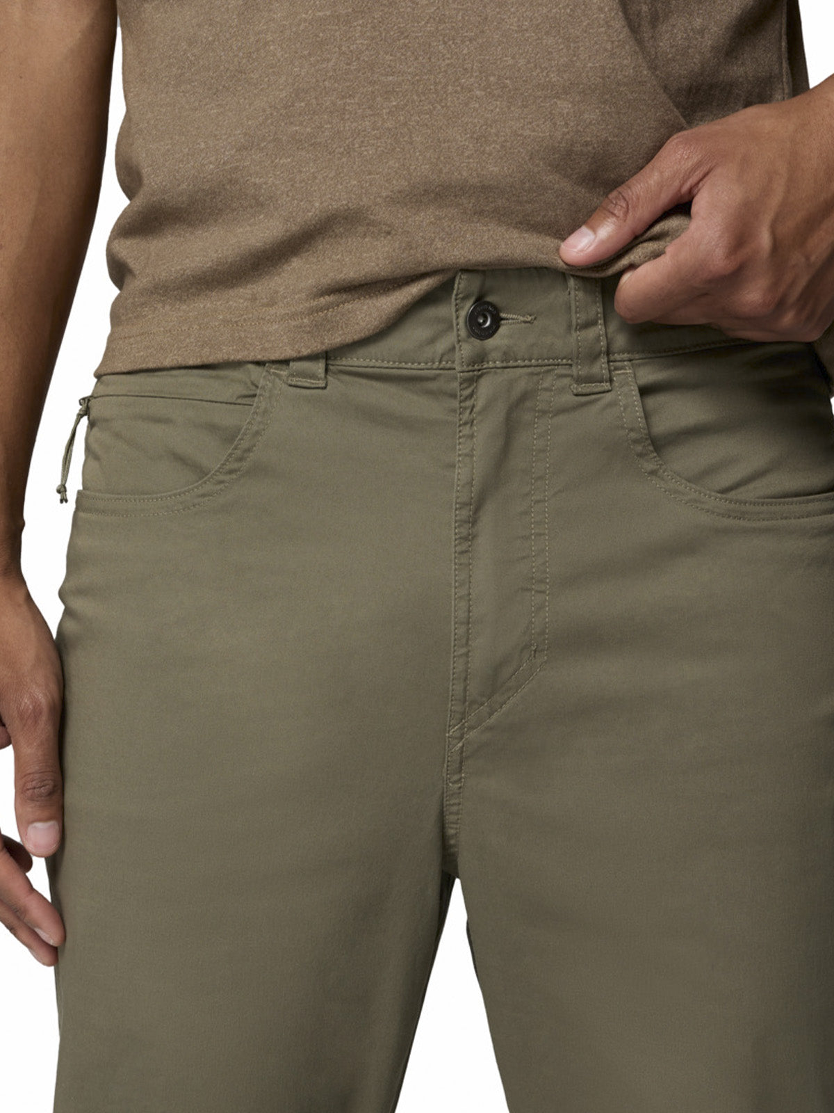 Pantalon Hombre Roc 5 Pocket Gris Columbia
