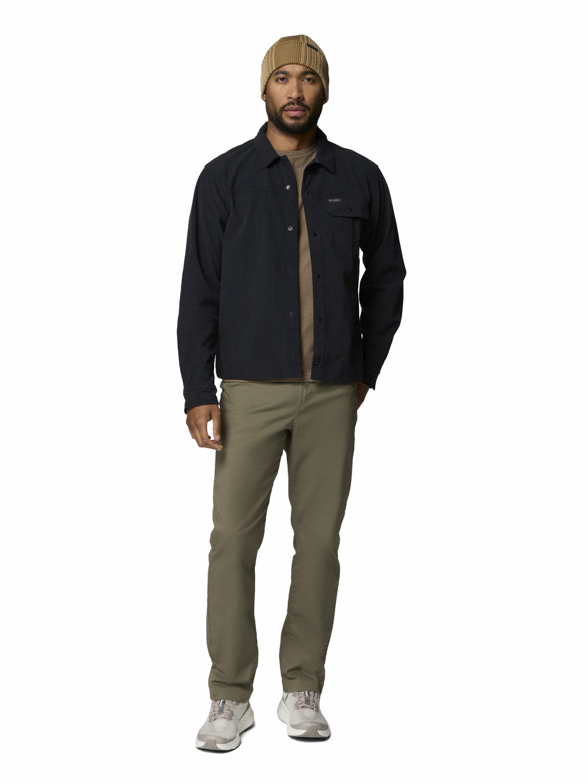 Pantalon Hombre Roc 5 Pocket Gris Columbia